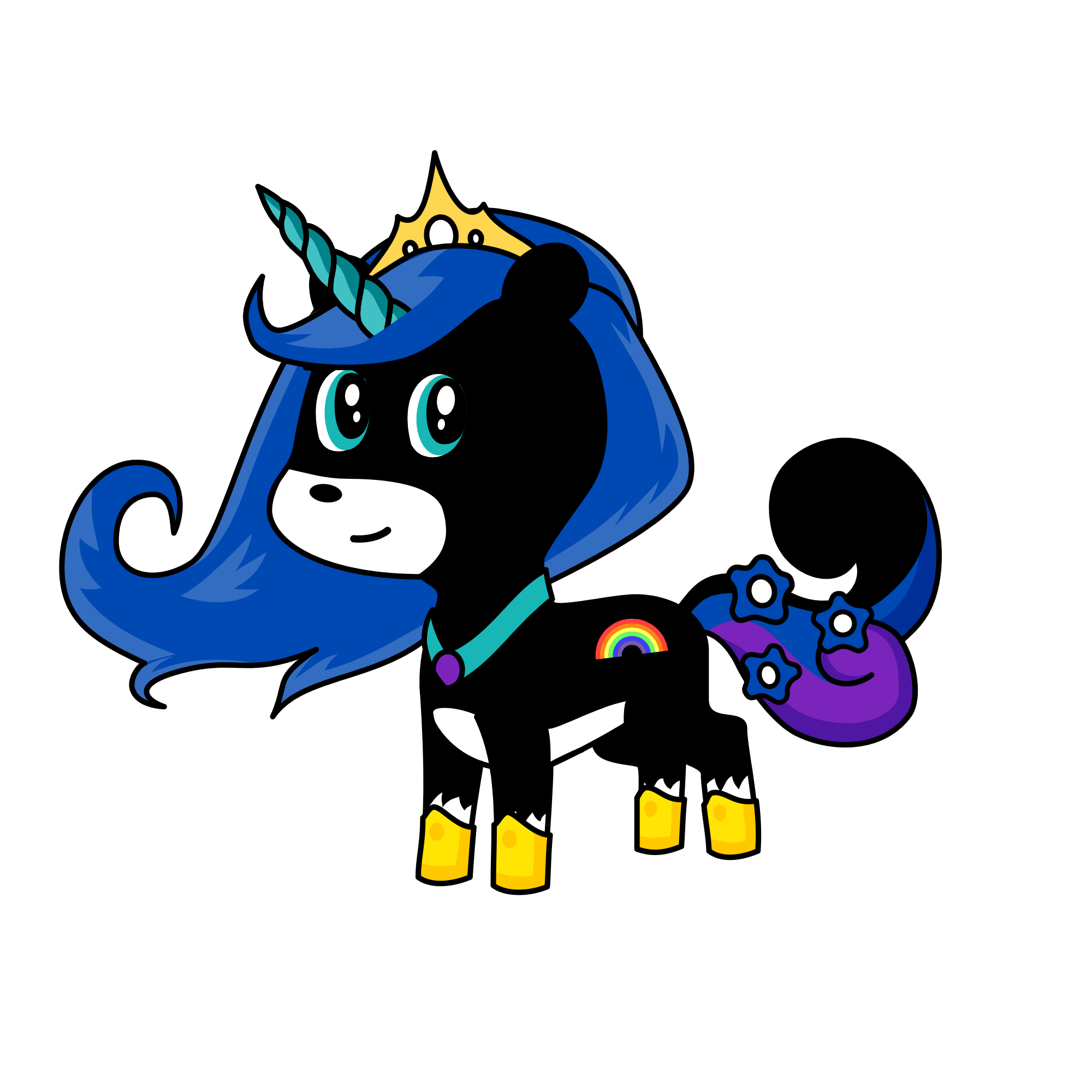 Luna, the unicorn