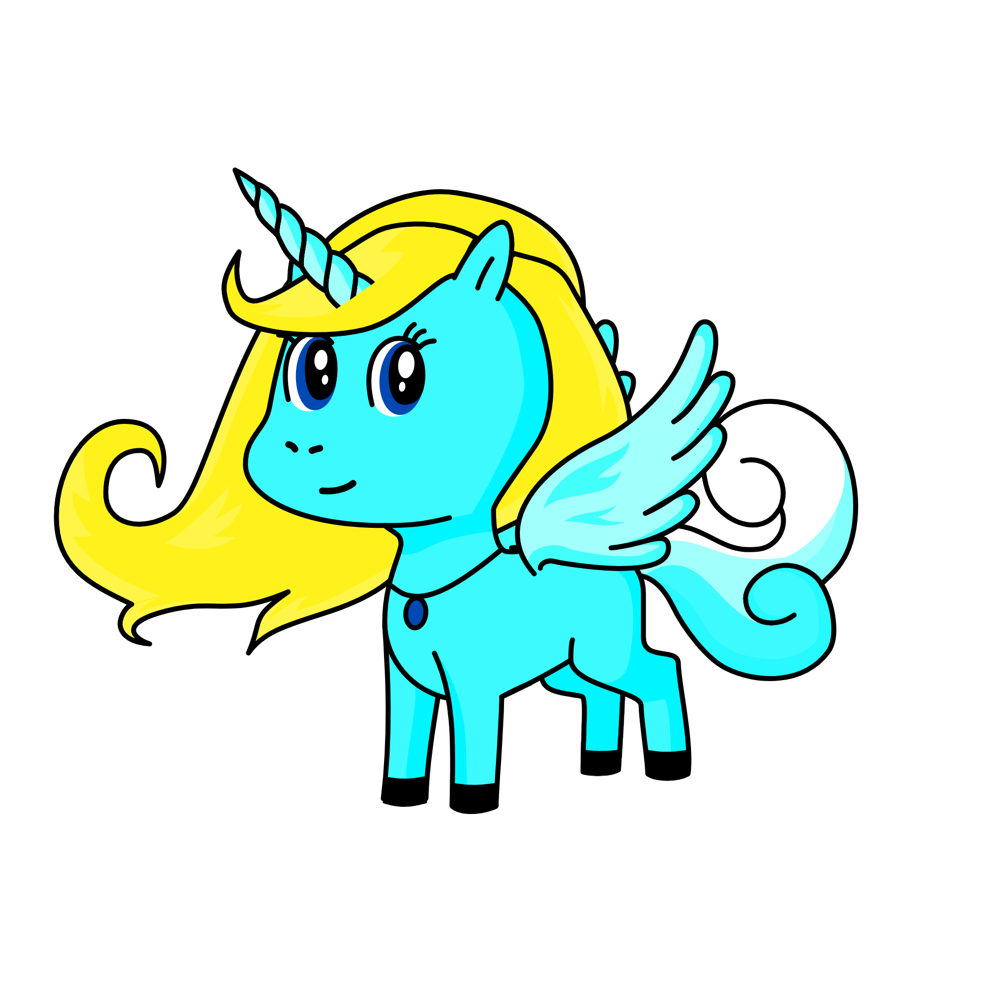 Muse, the unicorn