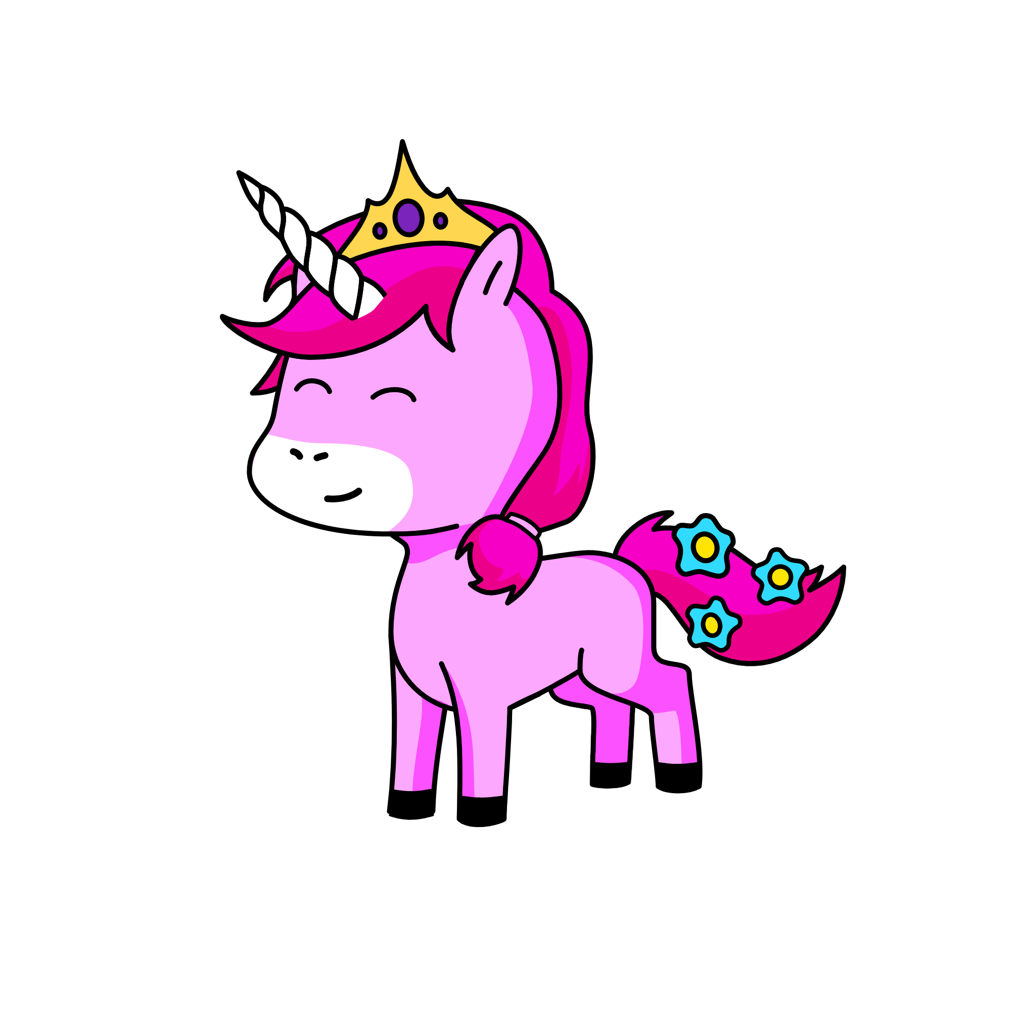 Sweetie, the unicorn
