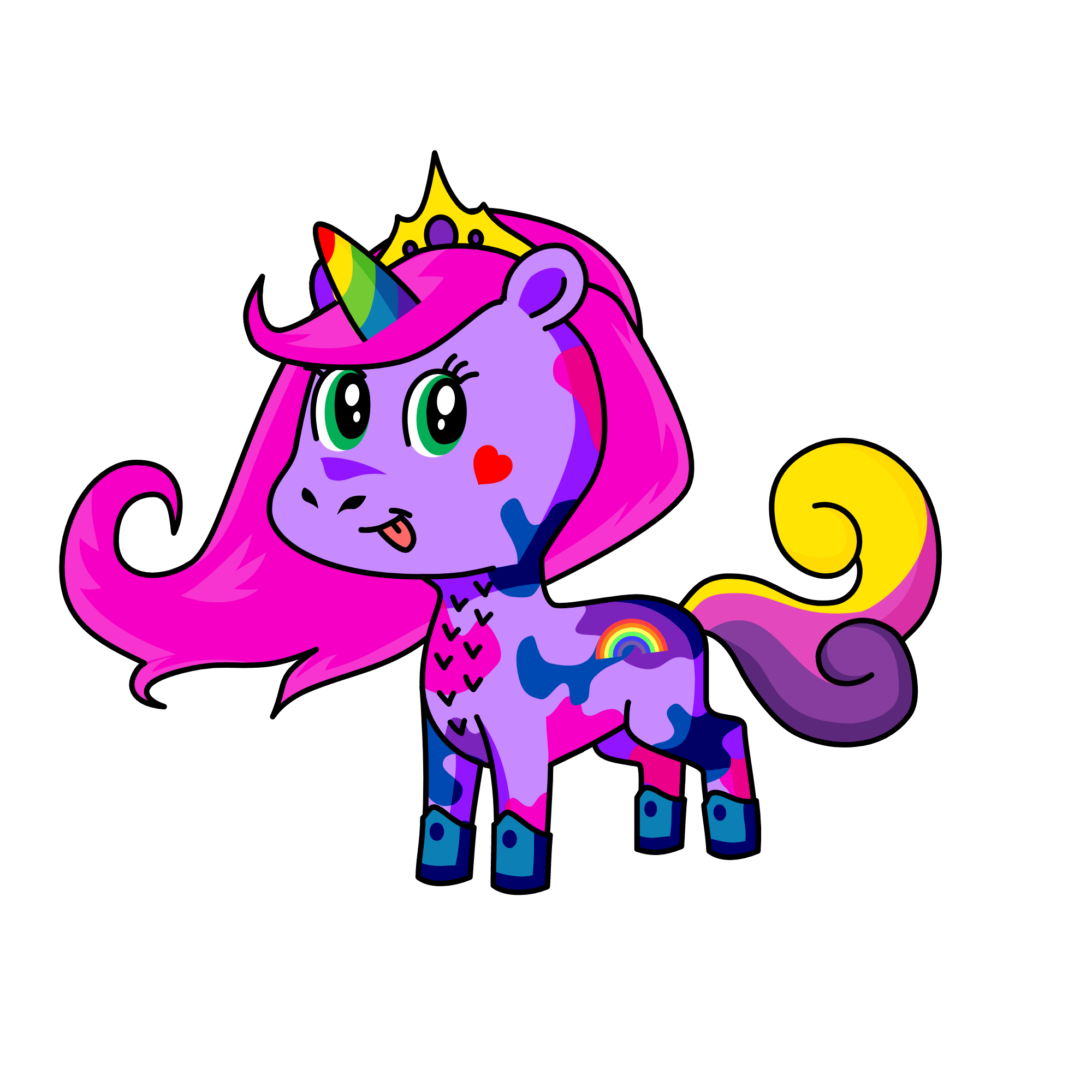 Mands, the unicorn