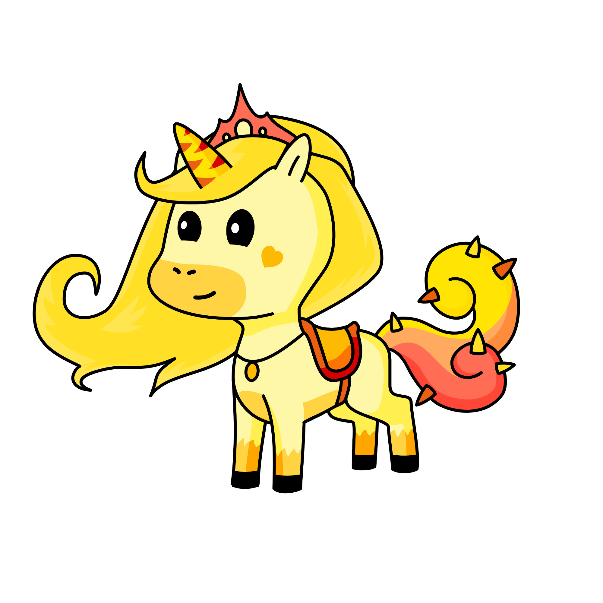 Sunshine, the unicorn