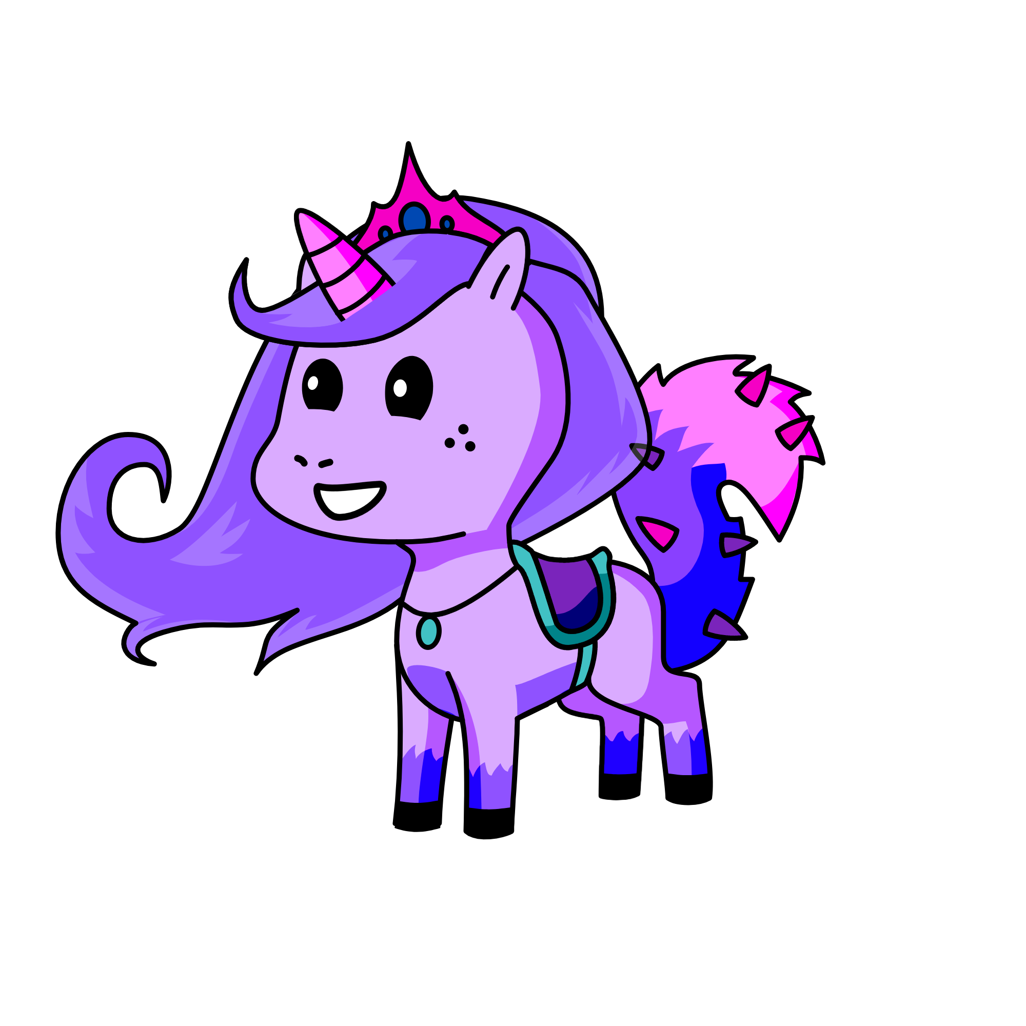 Marine, the unicorn