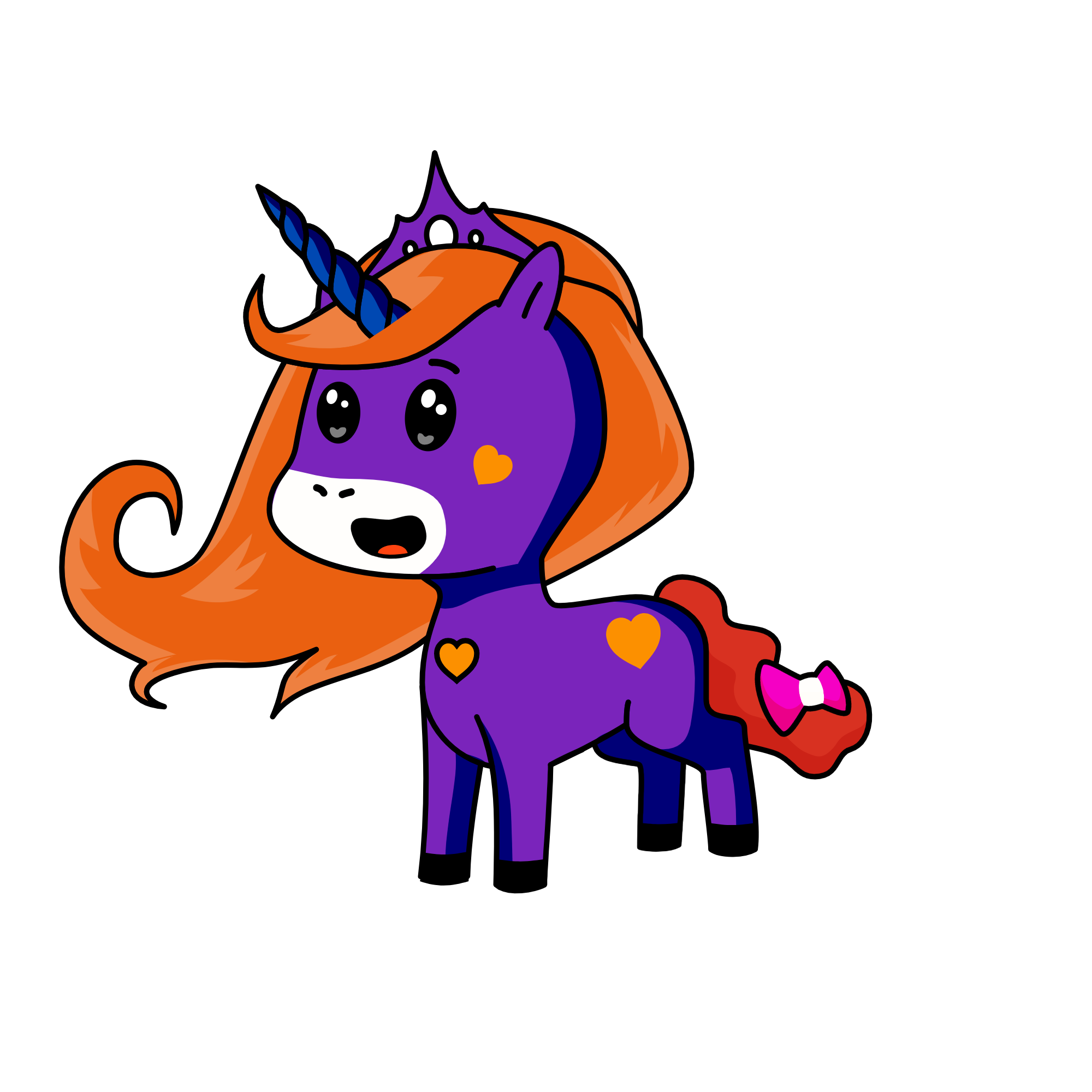 Deserty, the unicorn