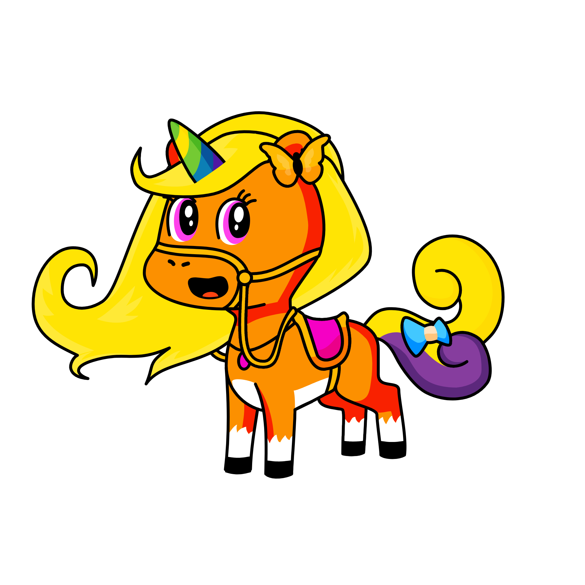 desert unicorn, the unicorn