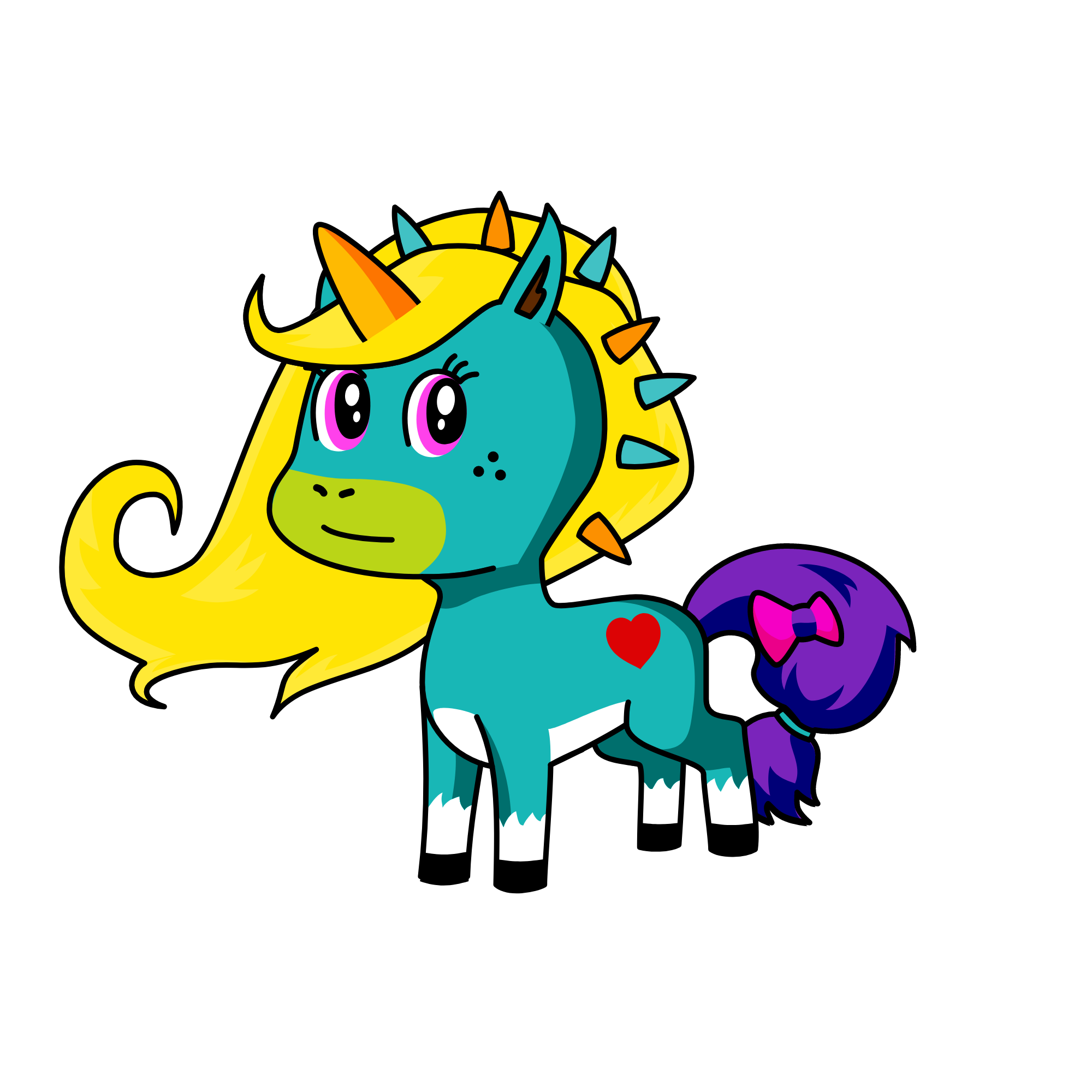 meow, the unicorn