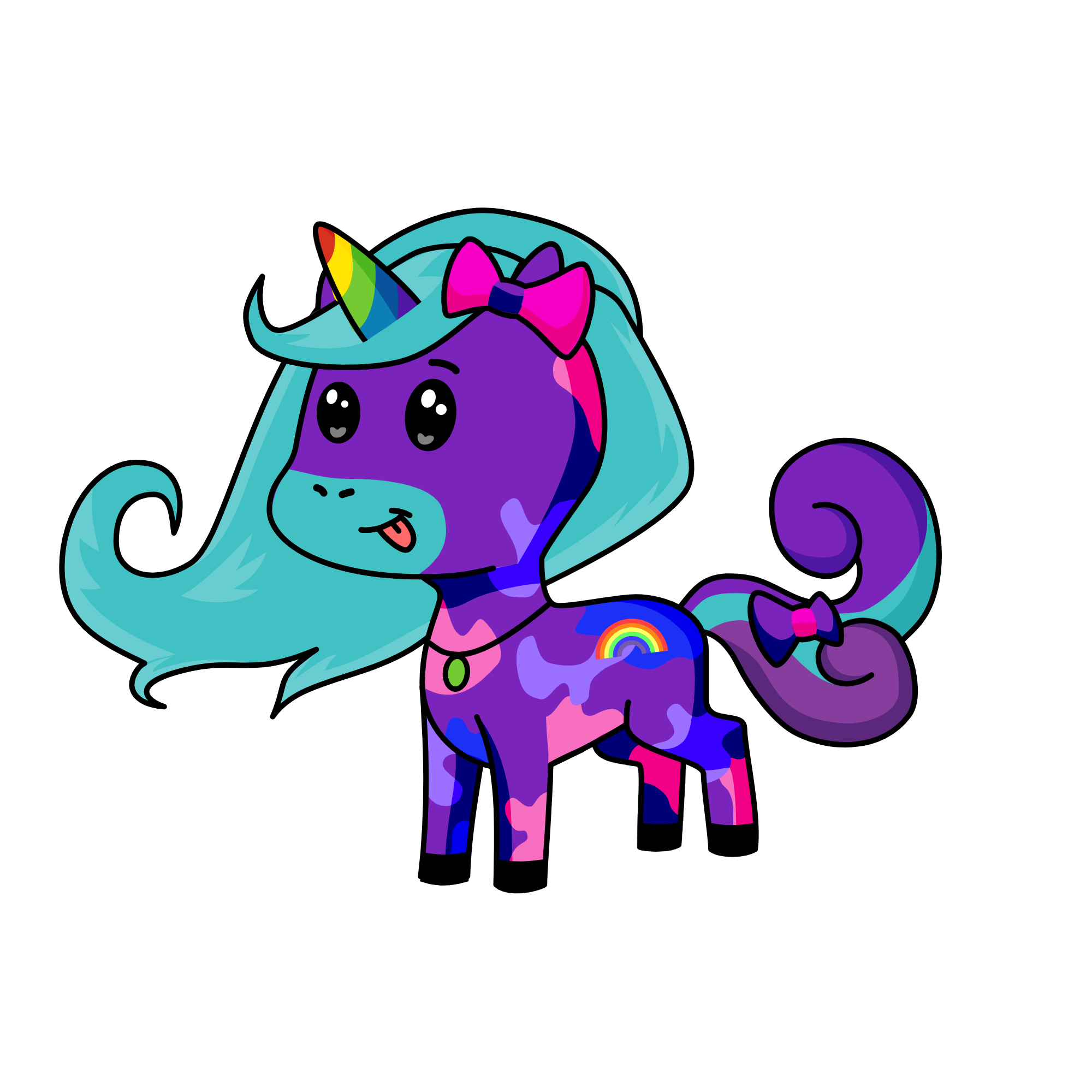 Belinkja, the unicorn