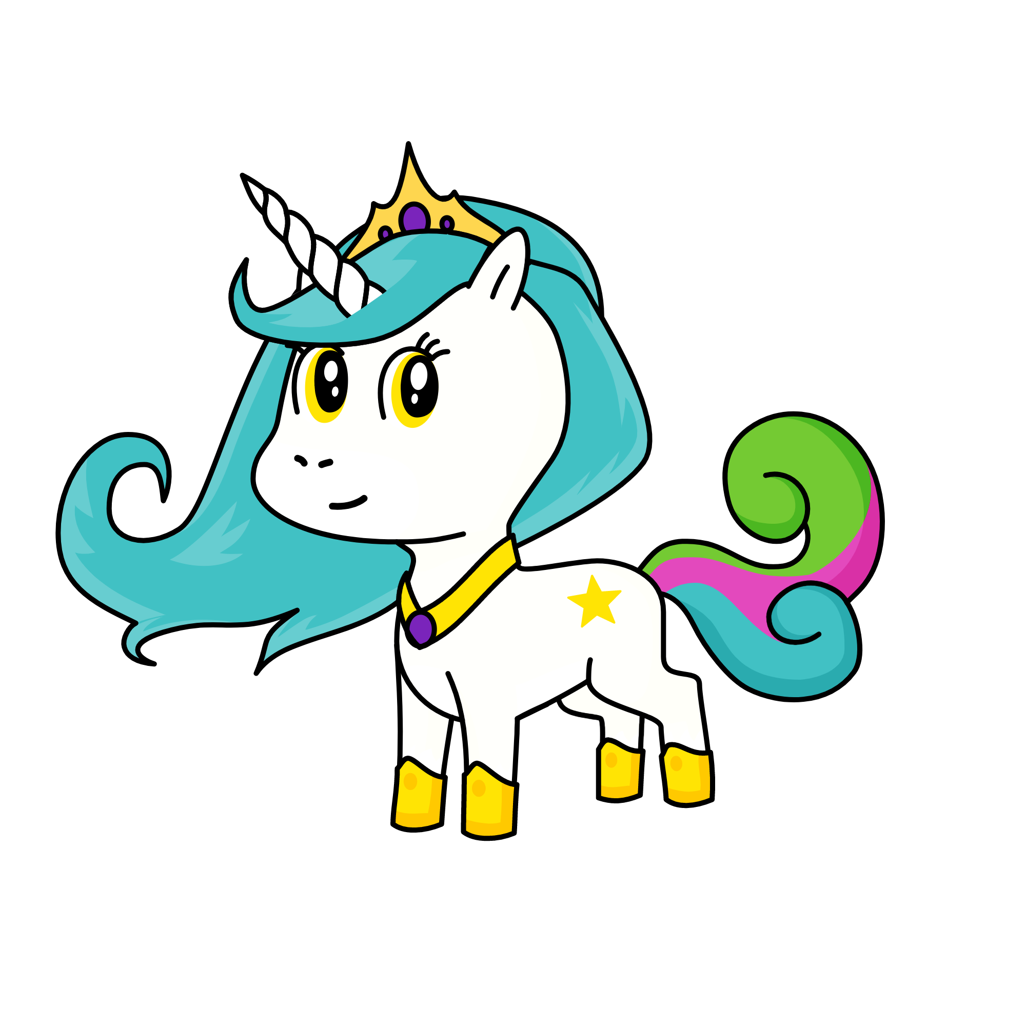 celestia, the unicorn