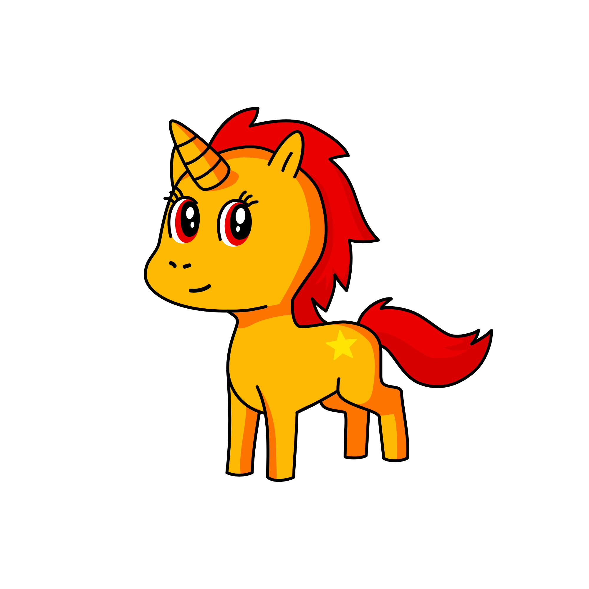 Sunset Shimmer, the unicorn