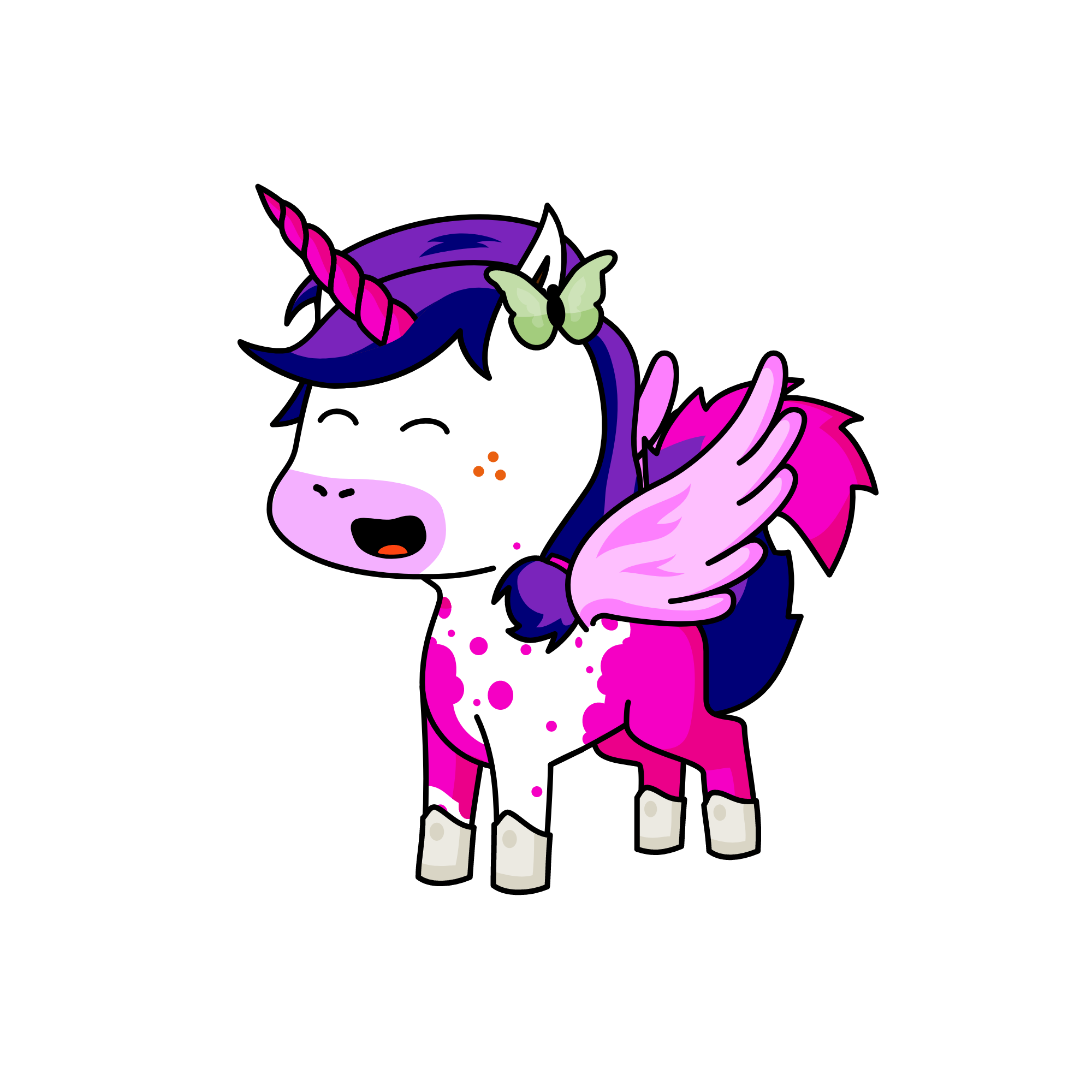 scatter, the unicorn