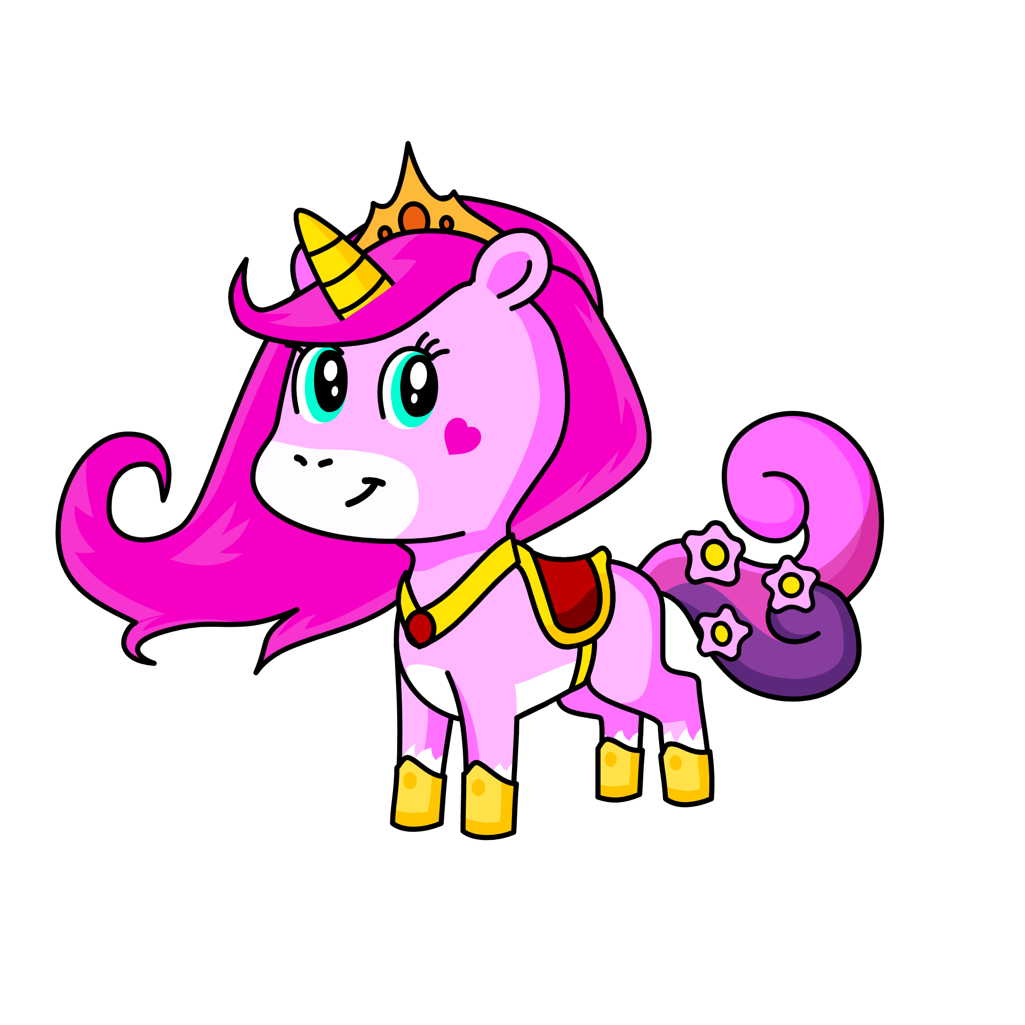 Pinkie pie, the unicorn