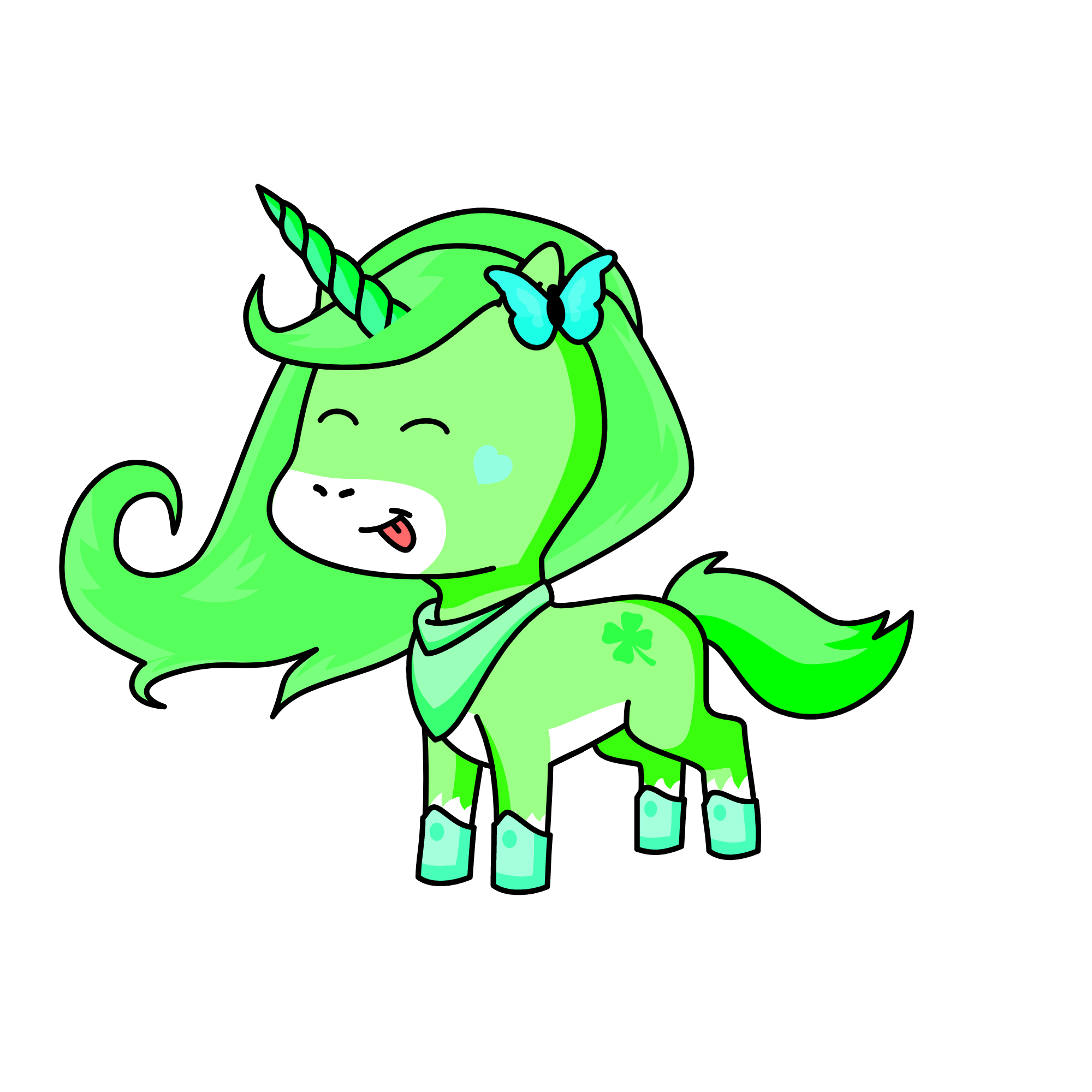 Flower, the unicorn