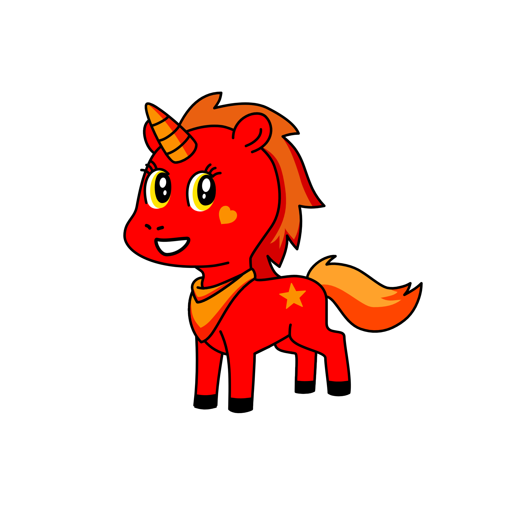 ශීබා, the unicorn