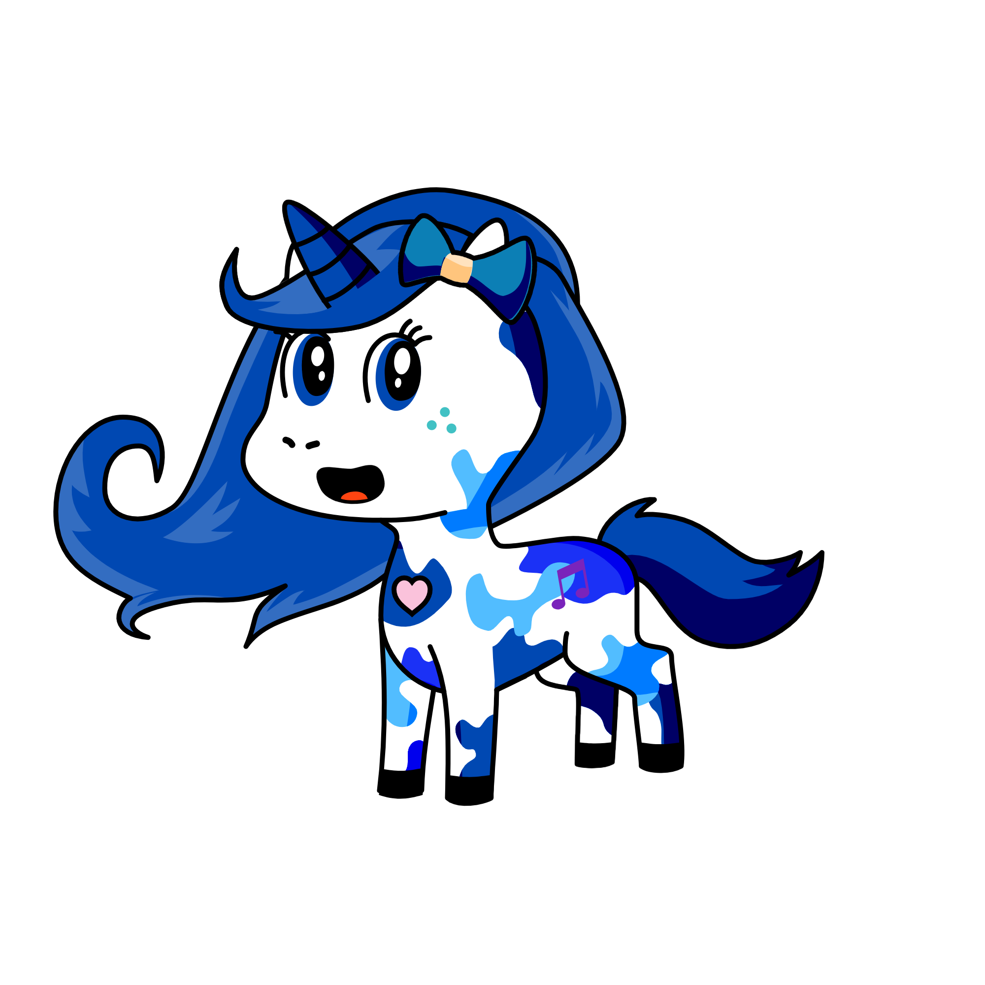diamonds, the unicorn