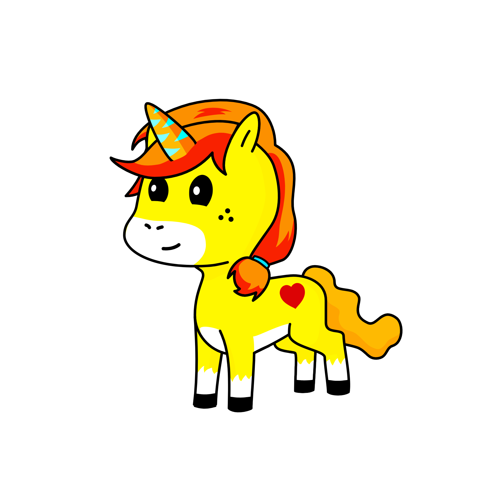 ශීබා, the unicorn