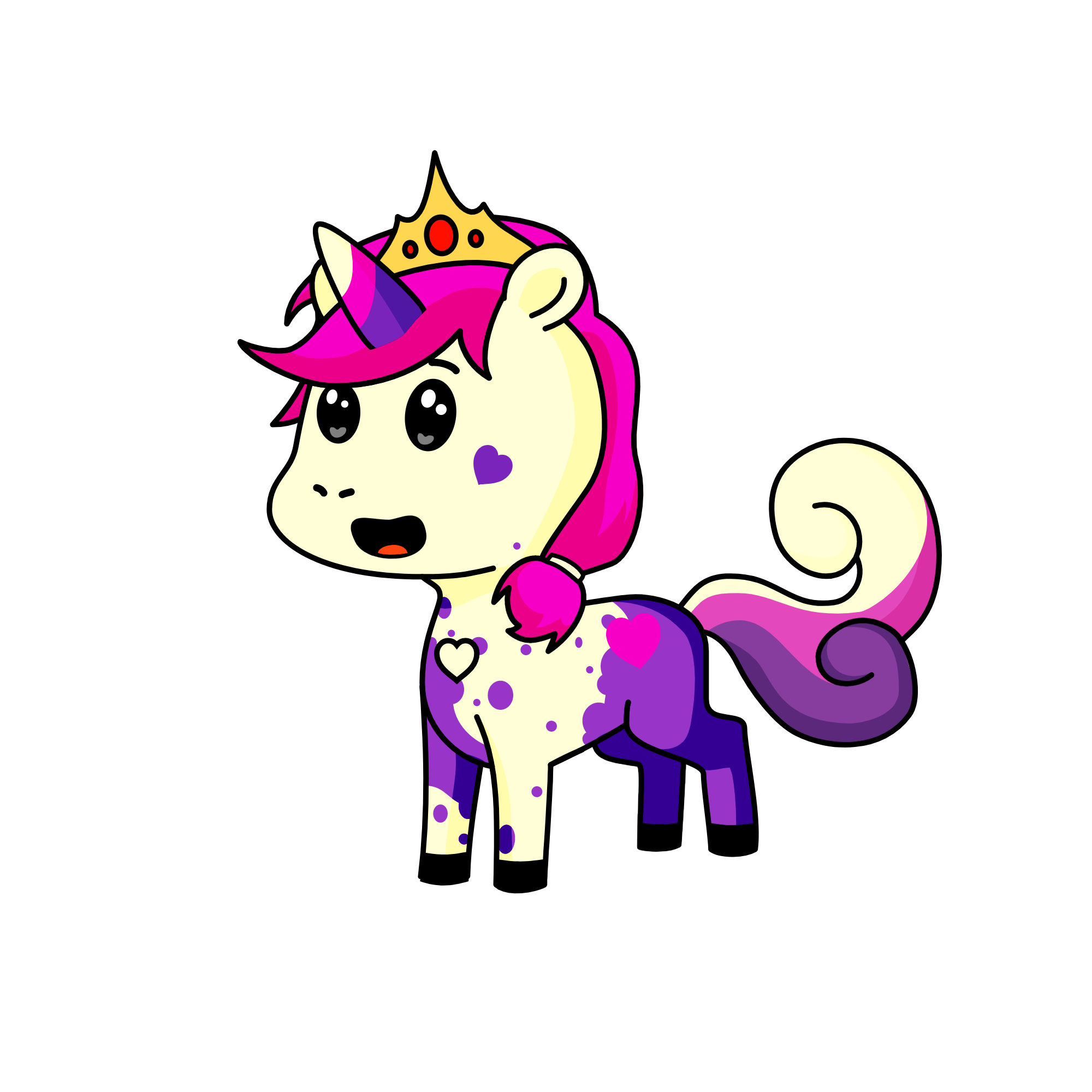 Sparkels, the unicorn