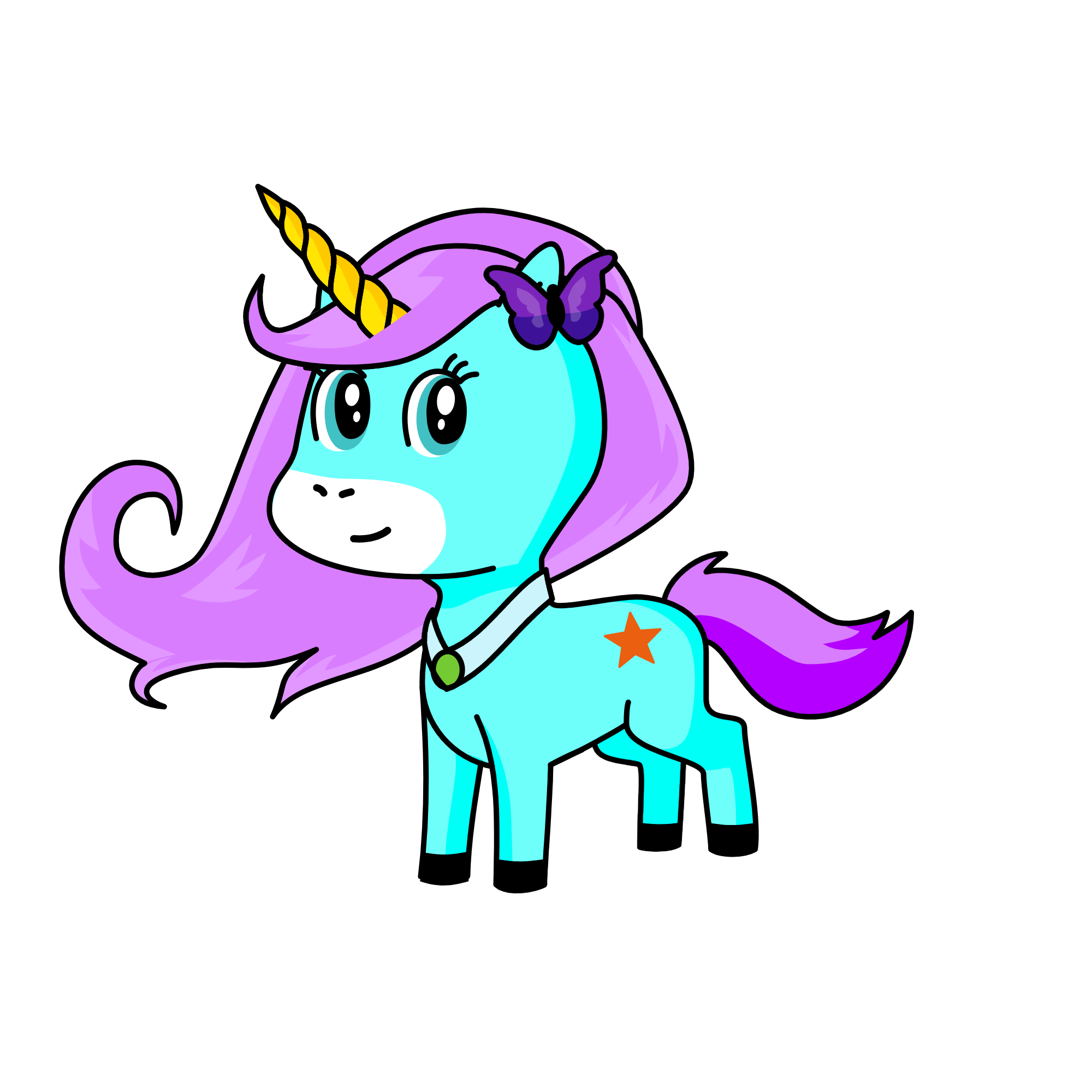 Lela, the unicorn