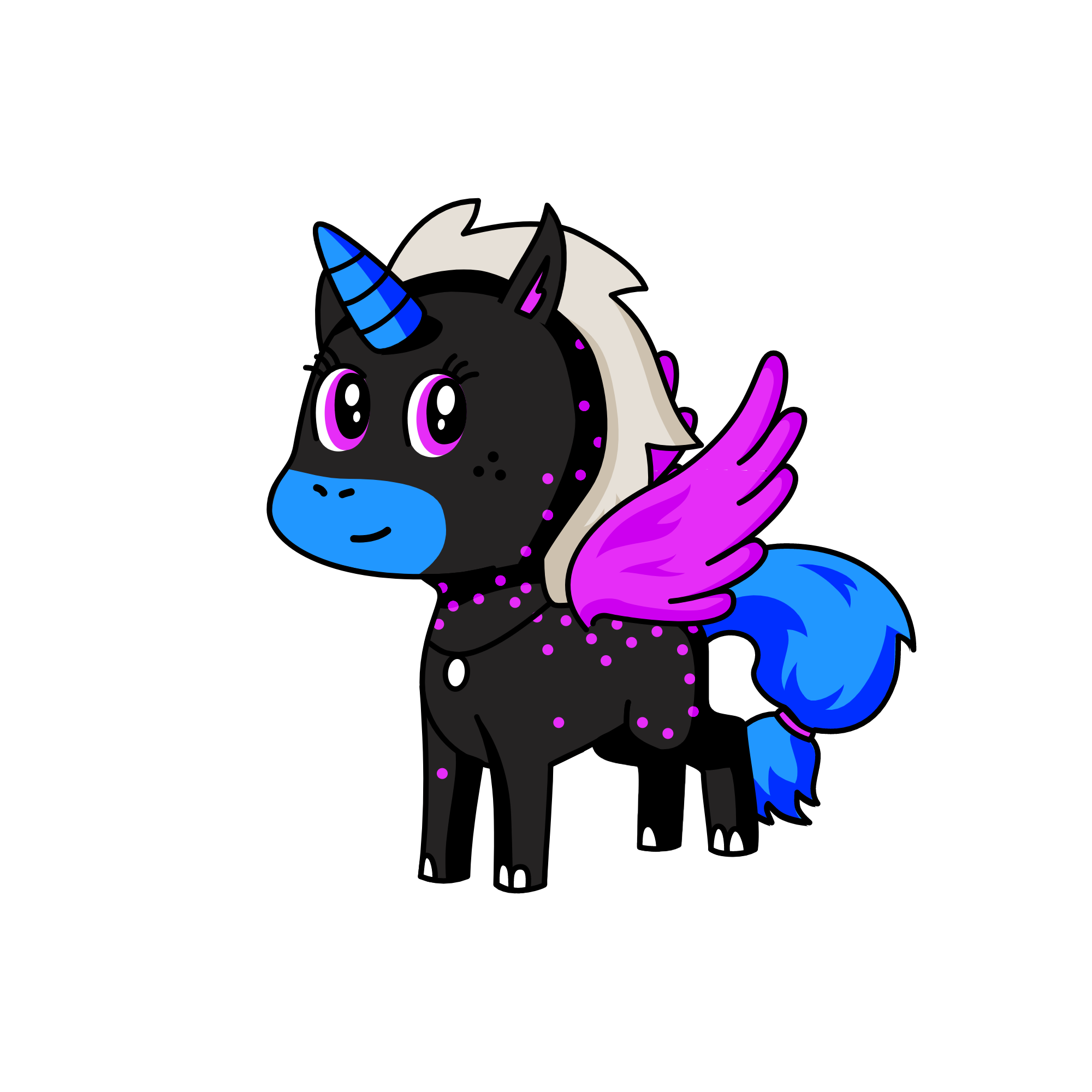 NightaCorn, the unicorn