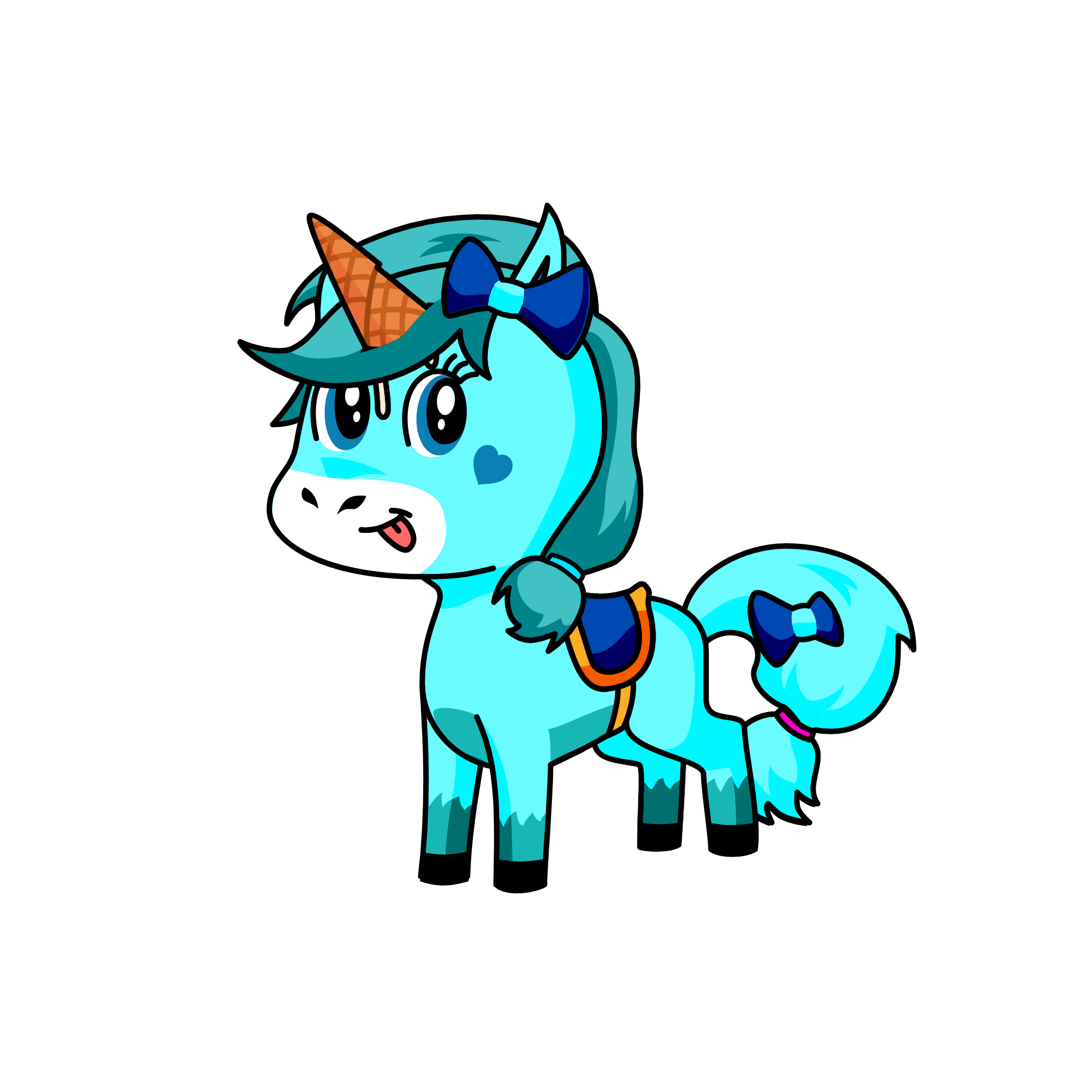 Icey , the unicorn
