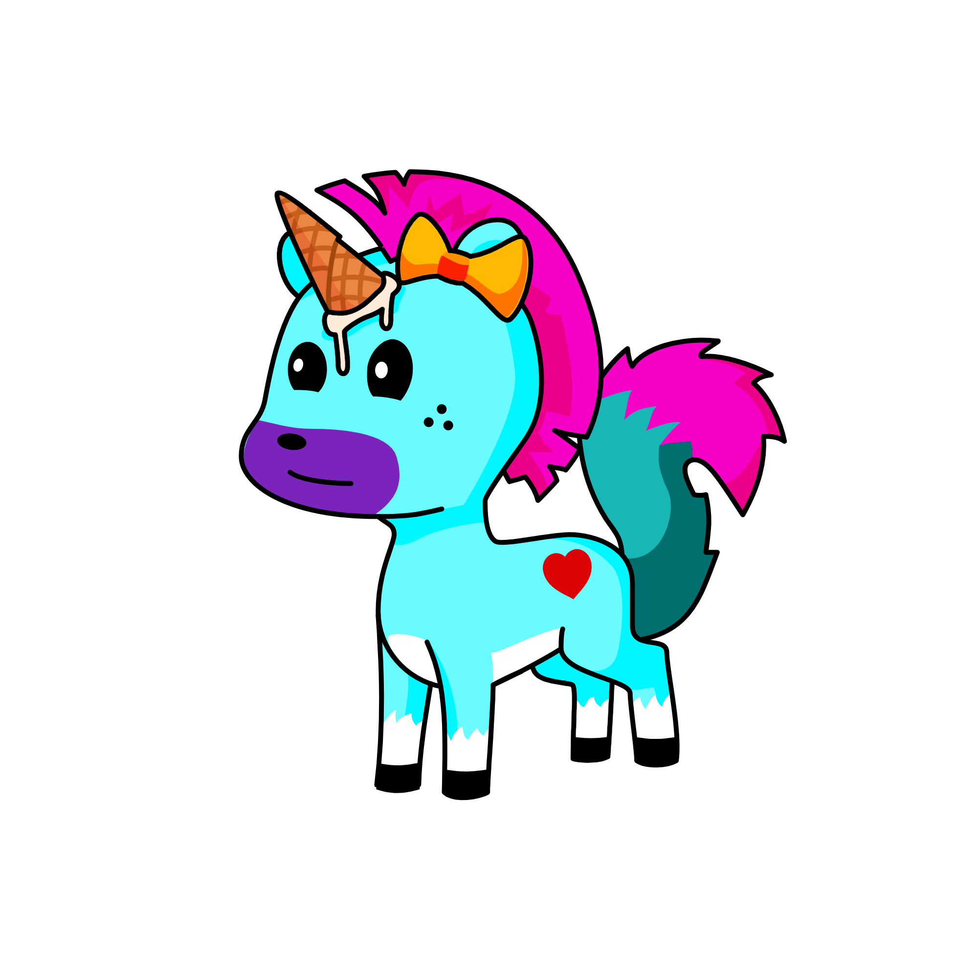 Rebal, the unicorn