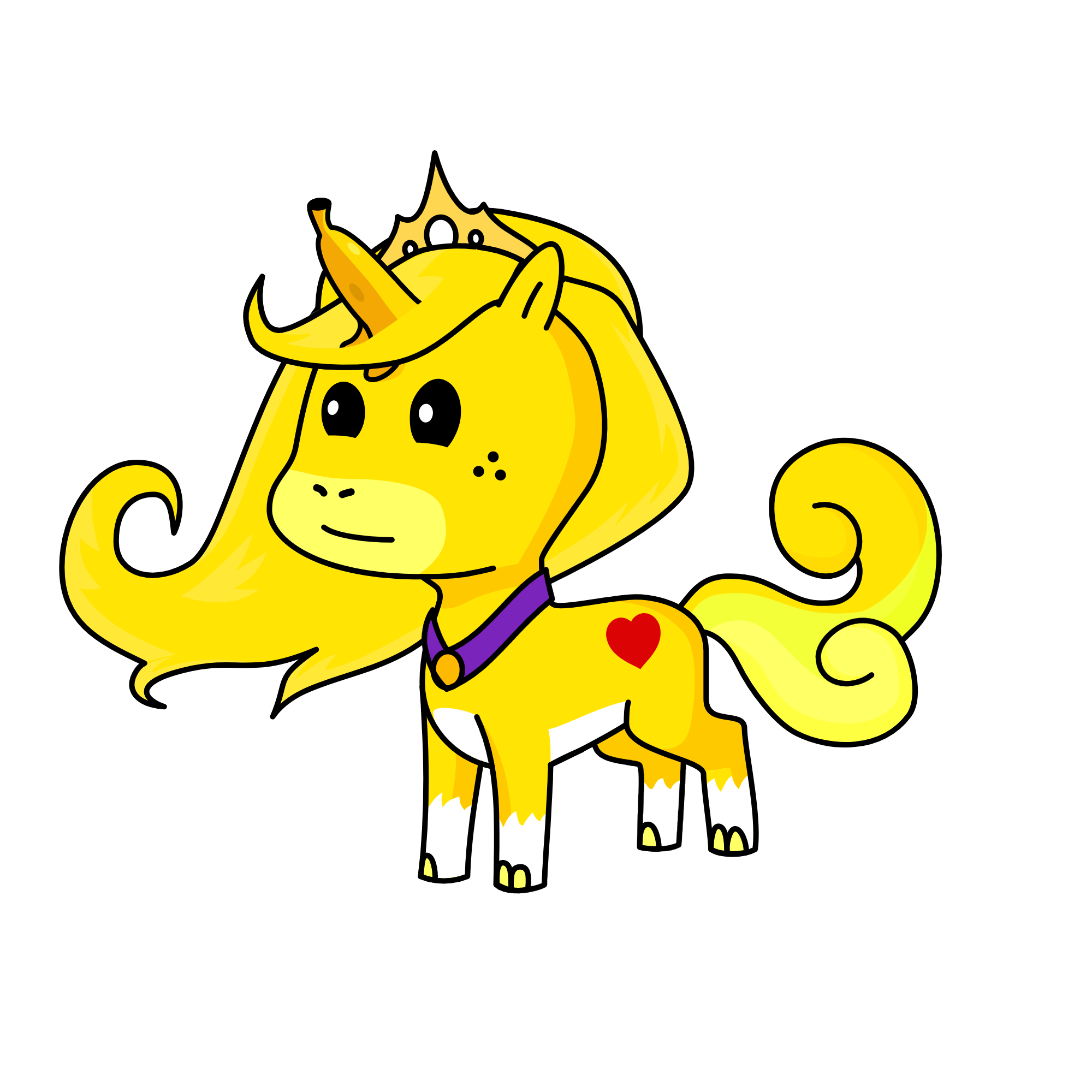 fruit queen, the unicorn