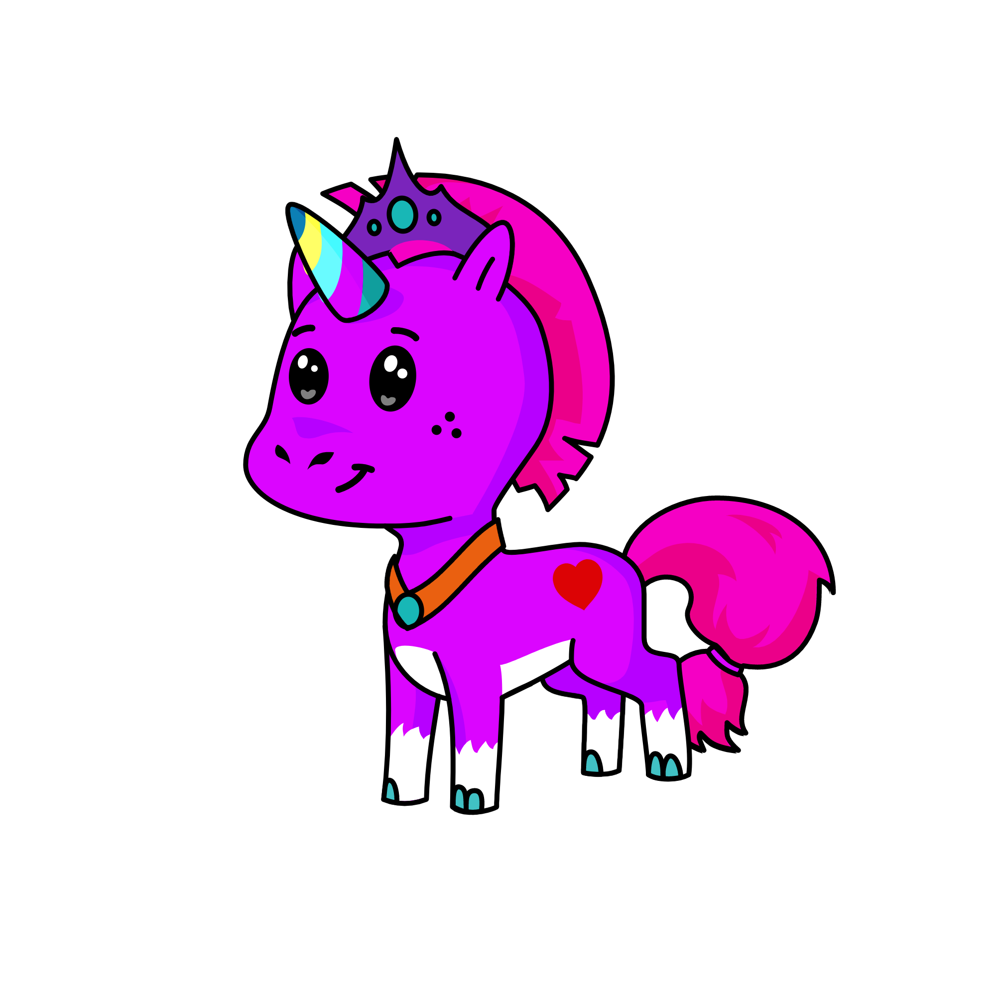moon, the unicorn
