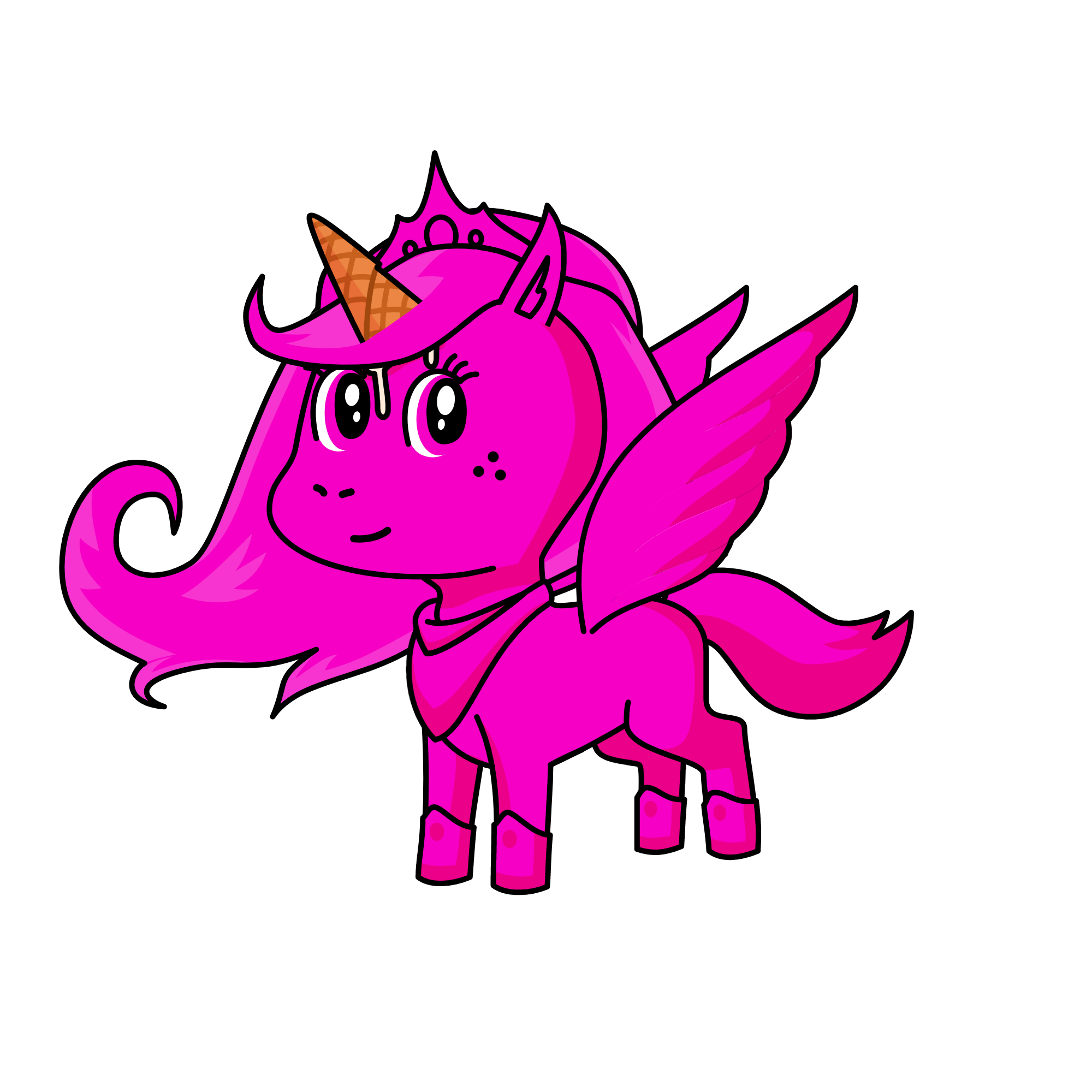 ICECREAMGIRL, the unicorn