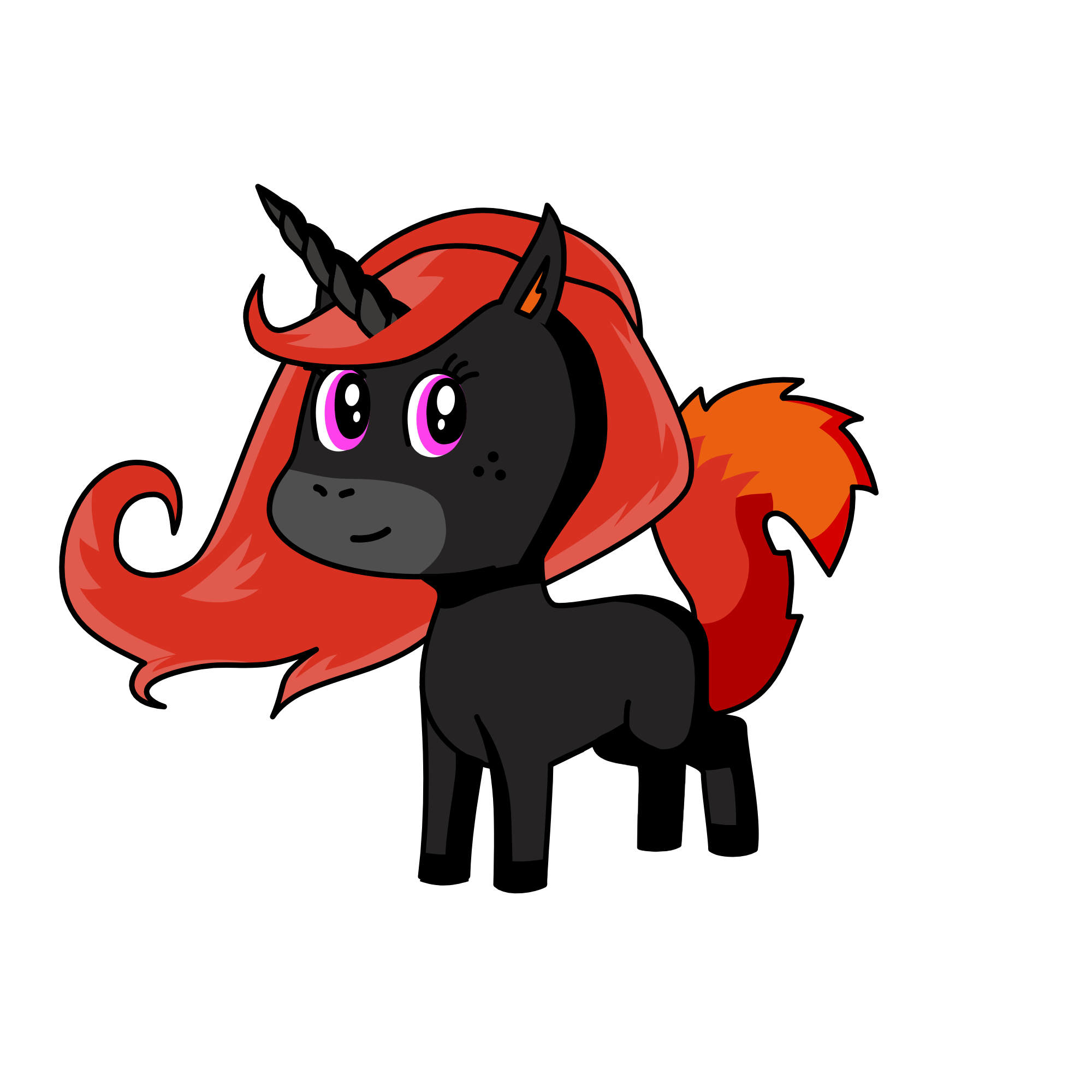 Shadow, the unicorn