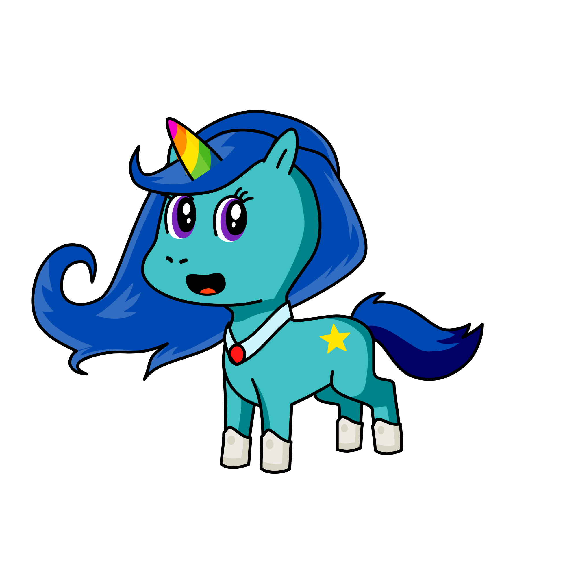me as a younicorn, the unicorn