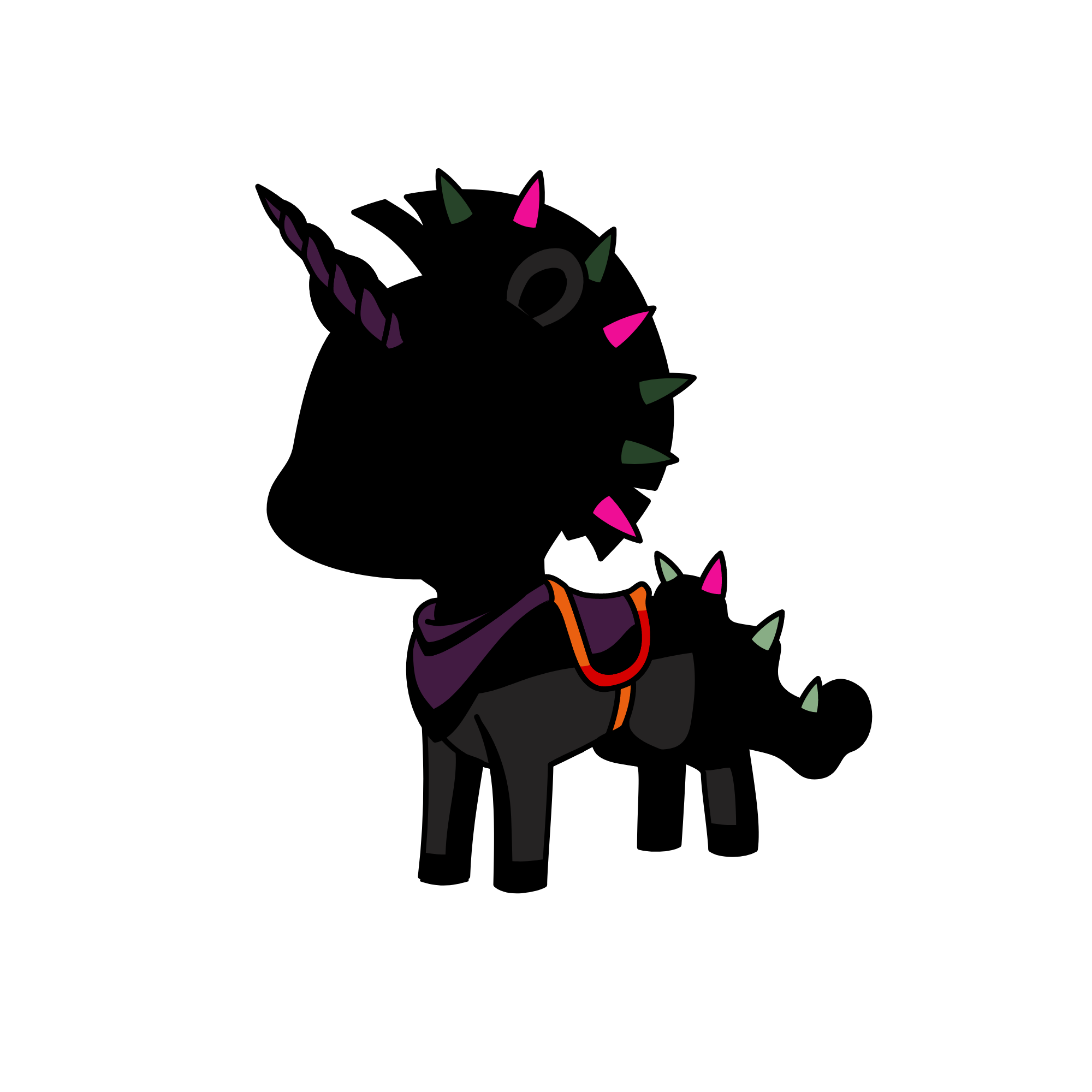عاشة, the unicorn