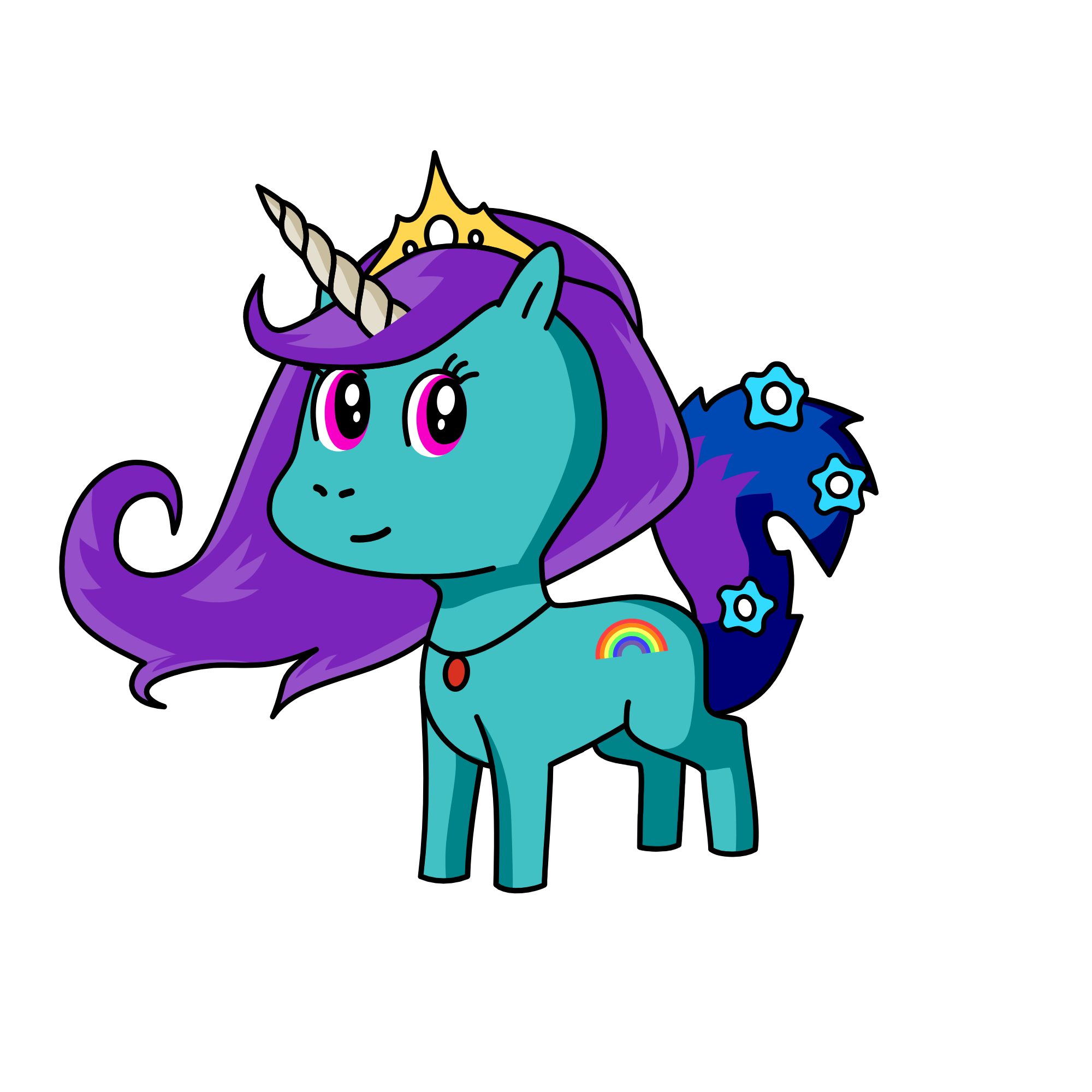 lil sill e pseen o, the unicorn