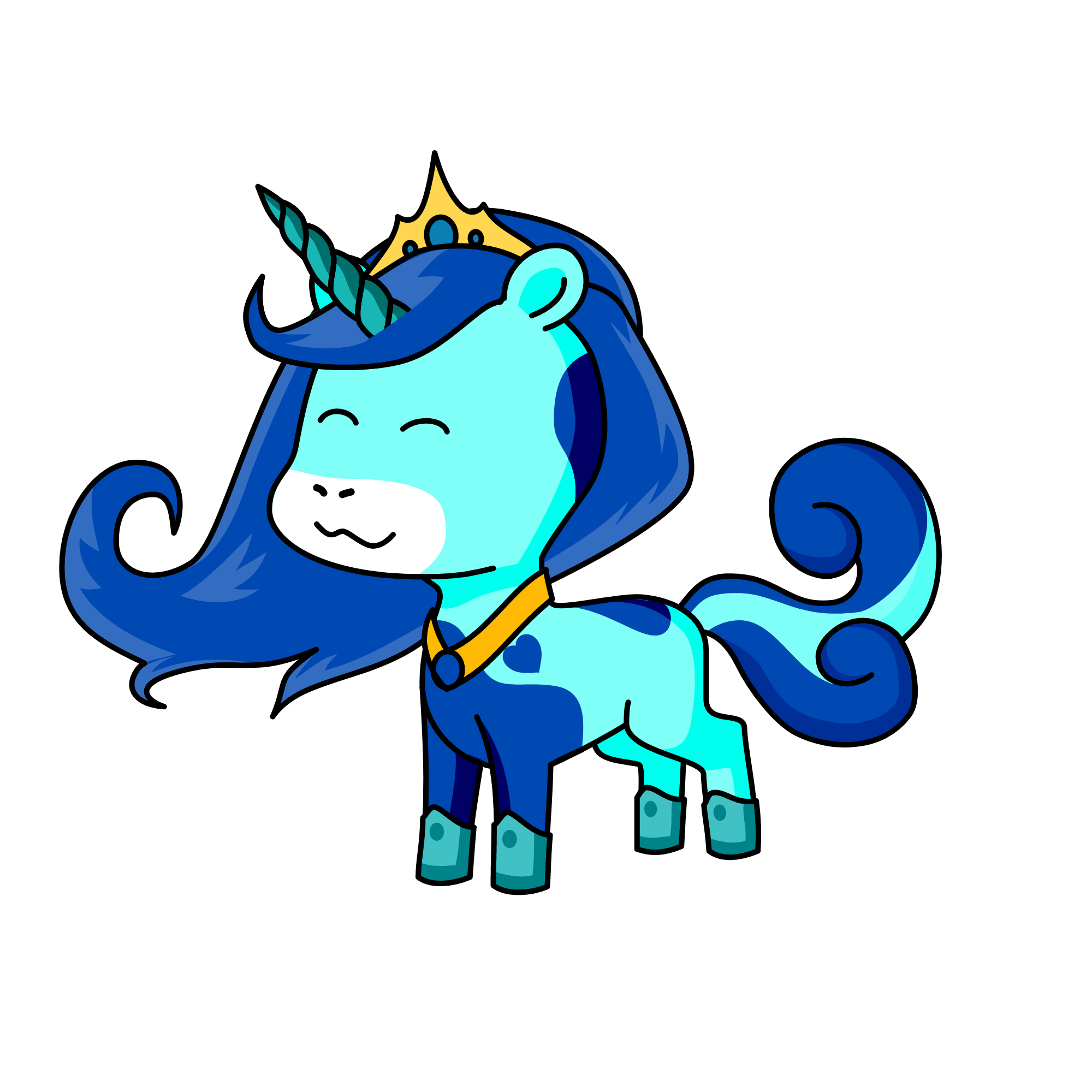 blueberrymoonshine, the unicorn