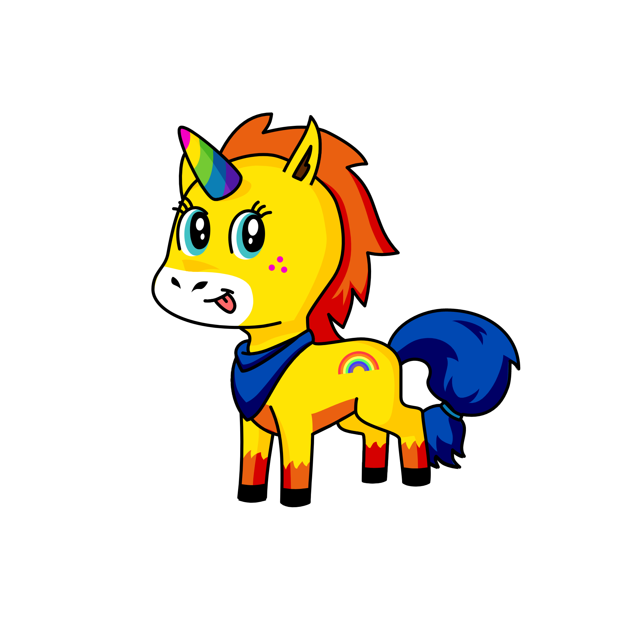 Amy`s Unicorn, the unicorn
