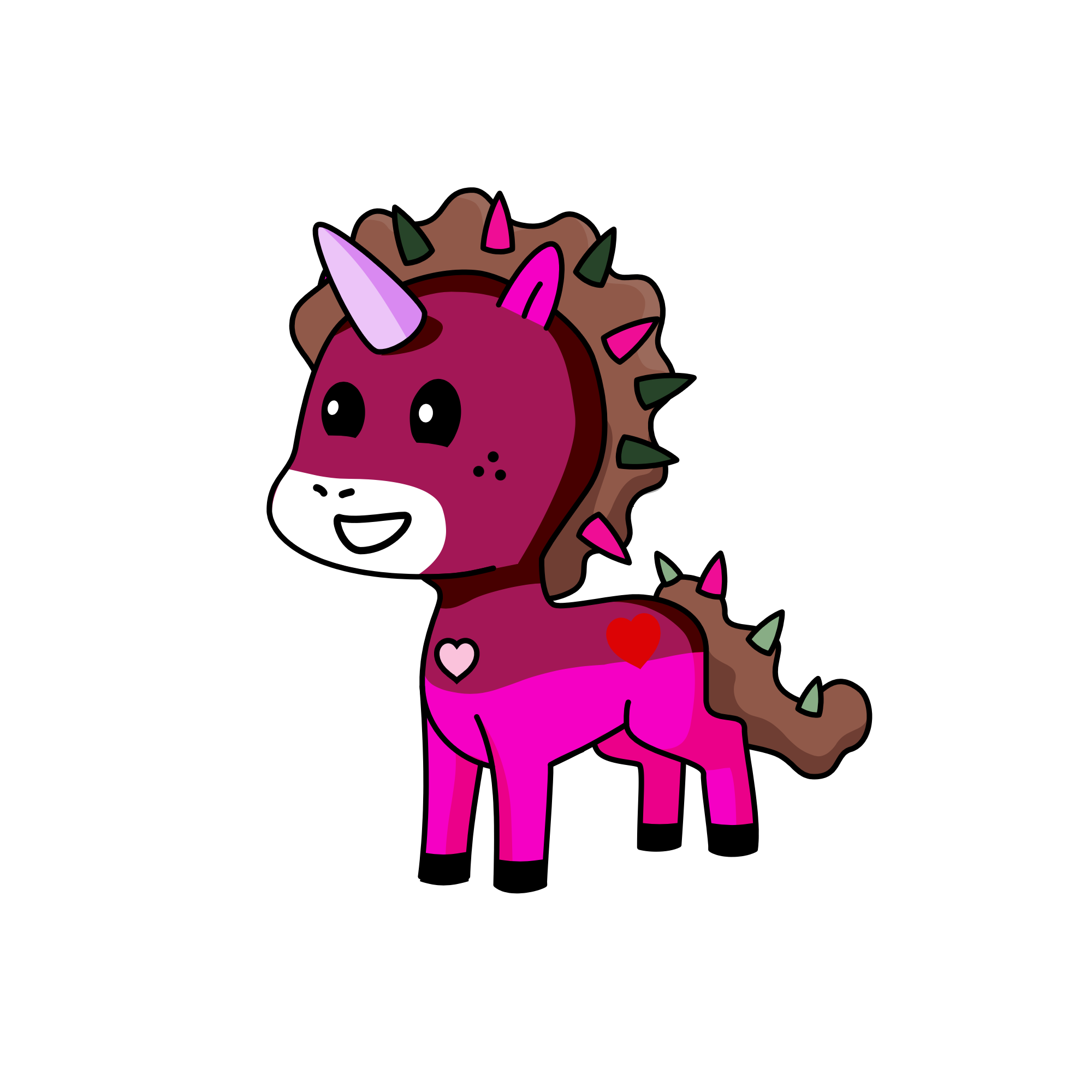 Qw, the unicorn