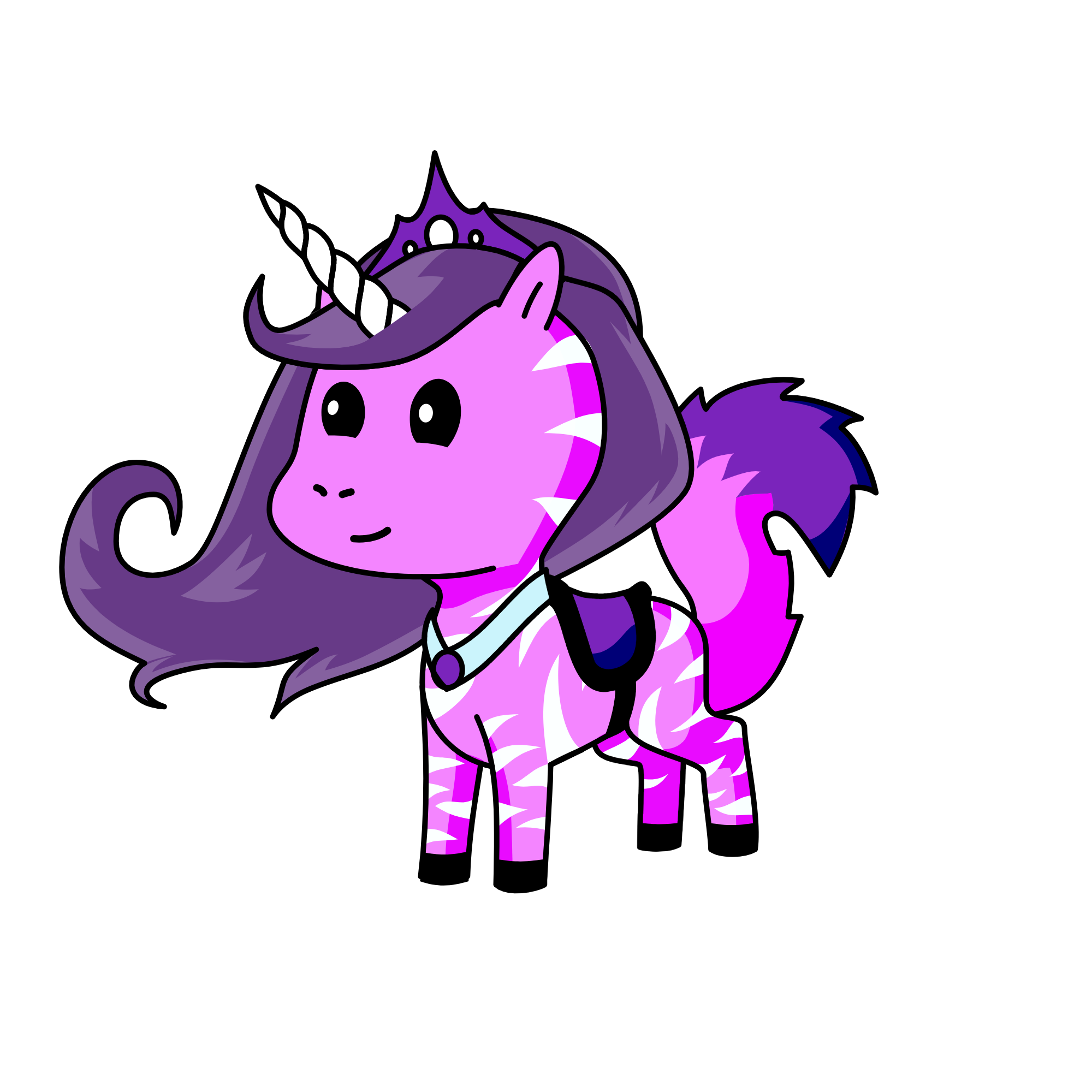 princess morada, the unicorn