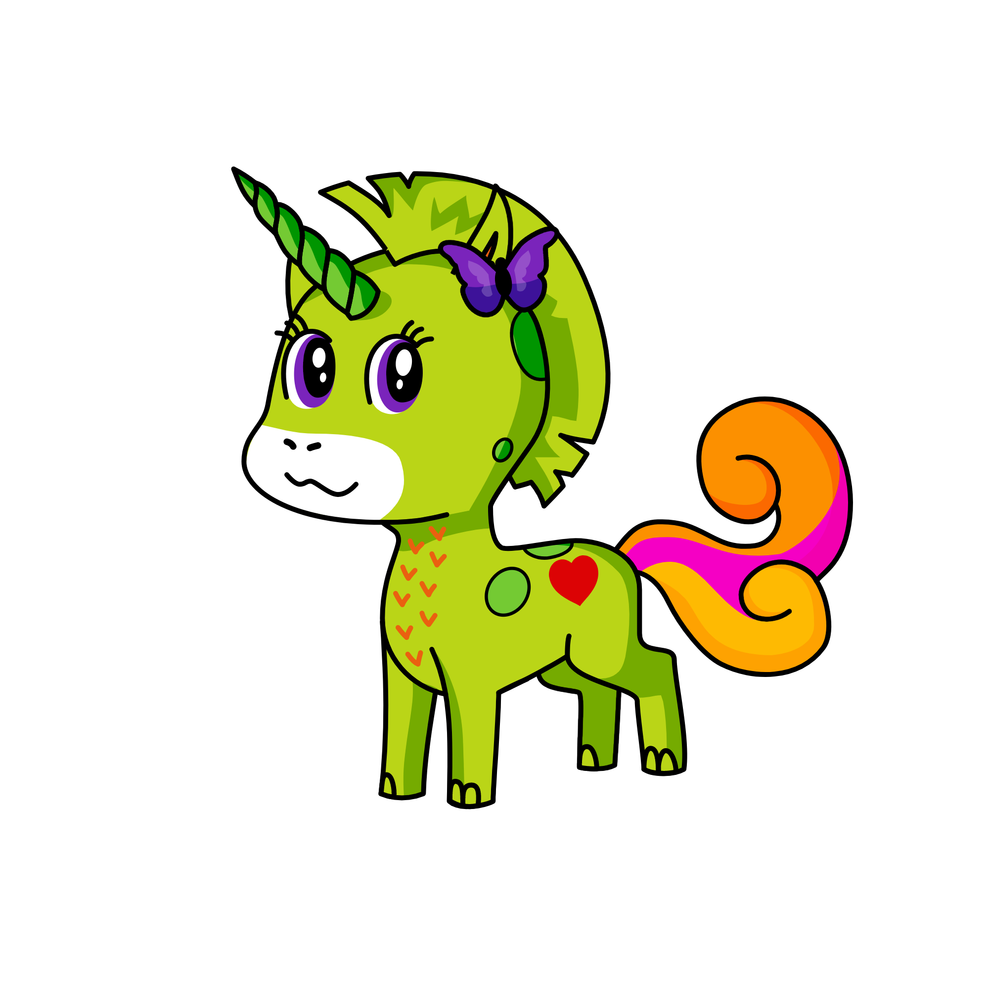 djwzhywgah g, the unicorn
