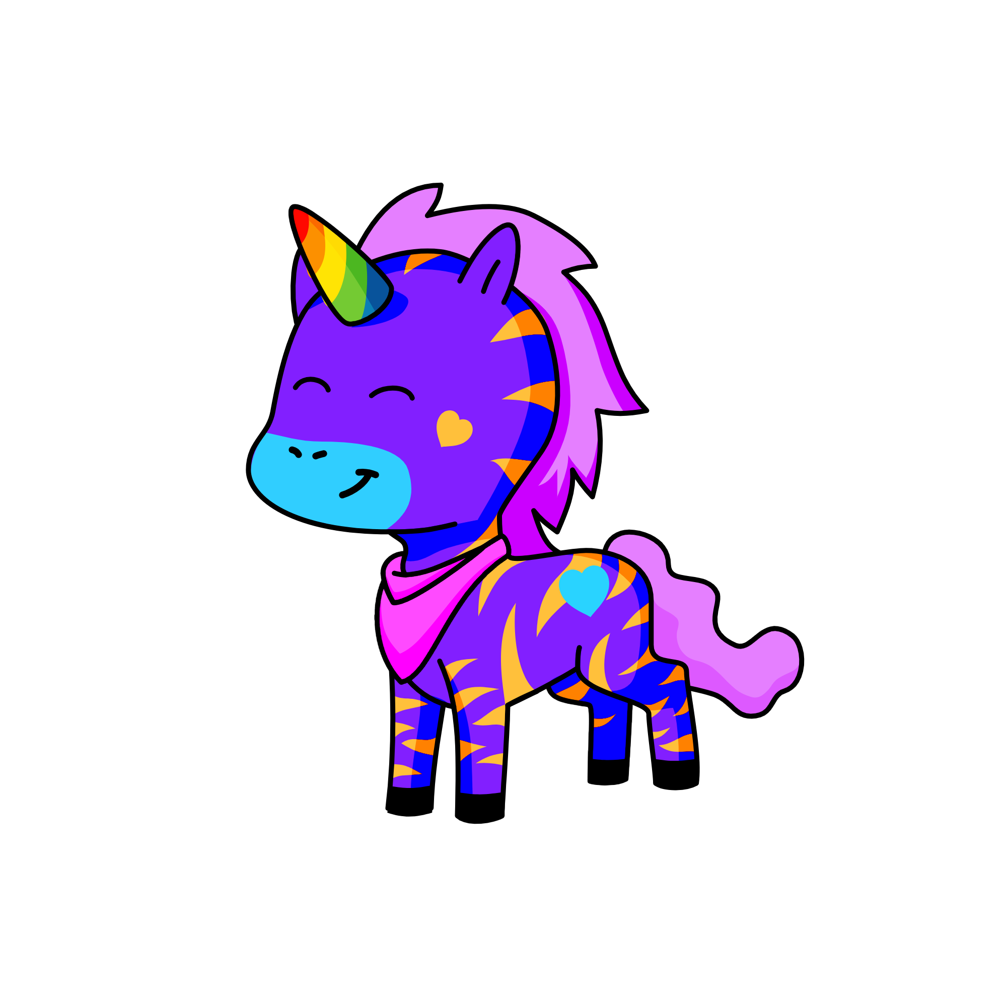 Wisker, the unicorn