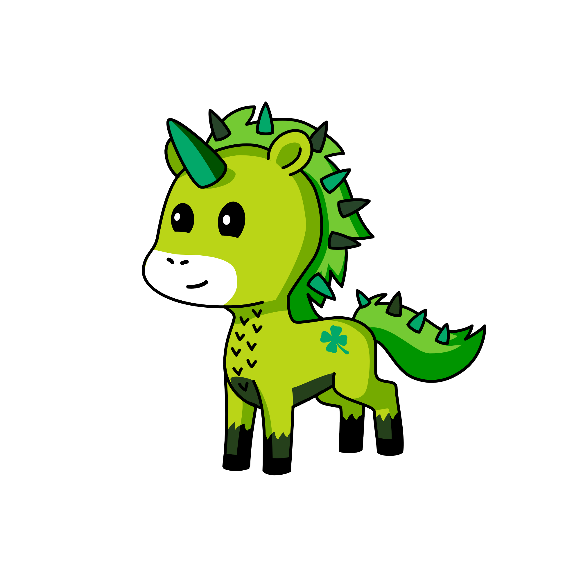 Prince Greengrass, the unicorn