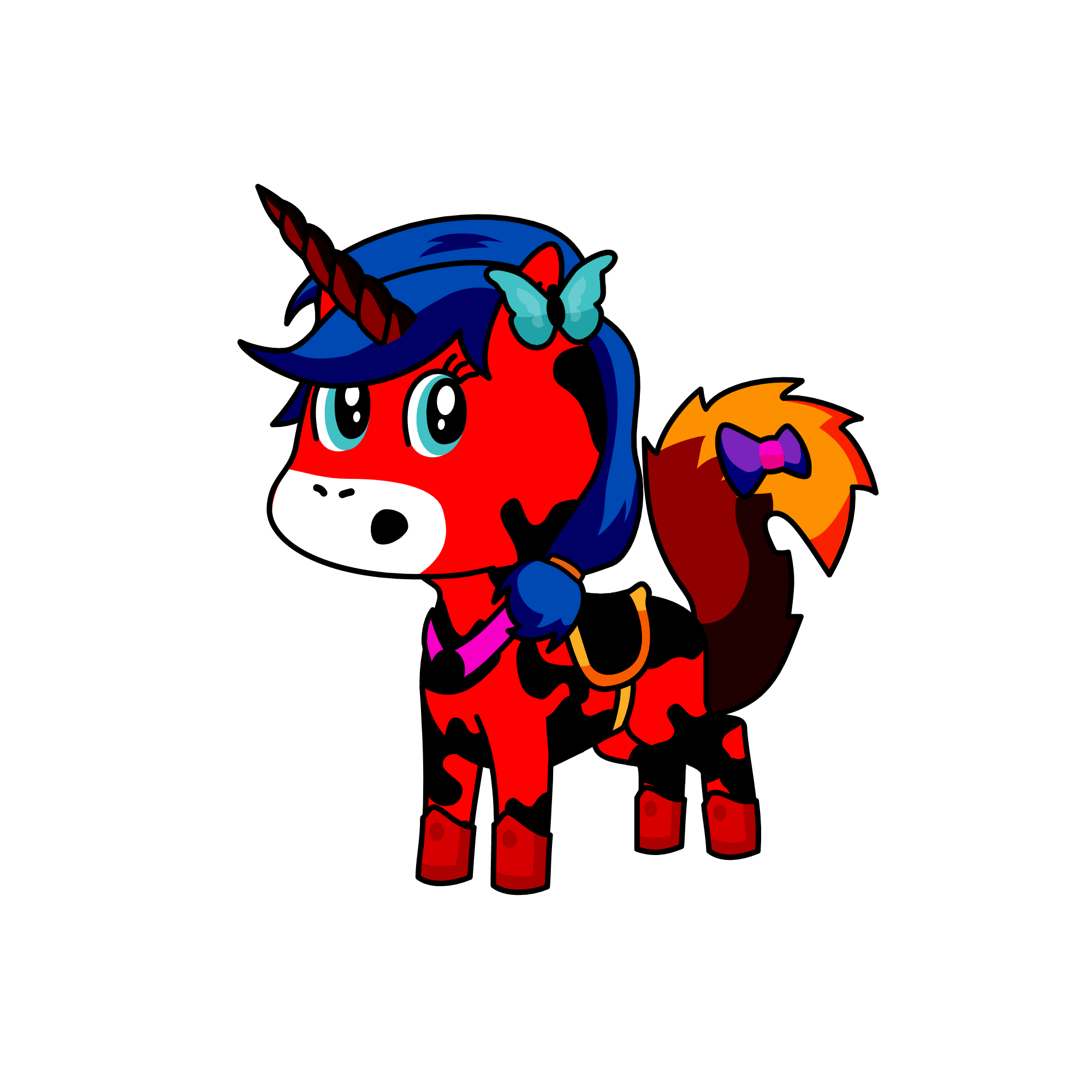 ladybug, the unicorn