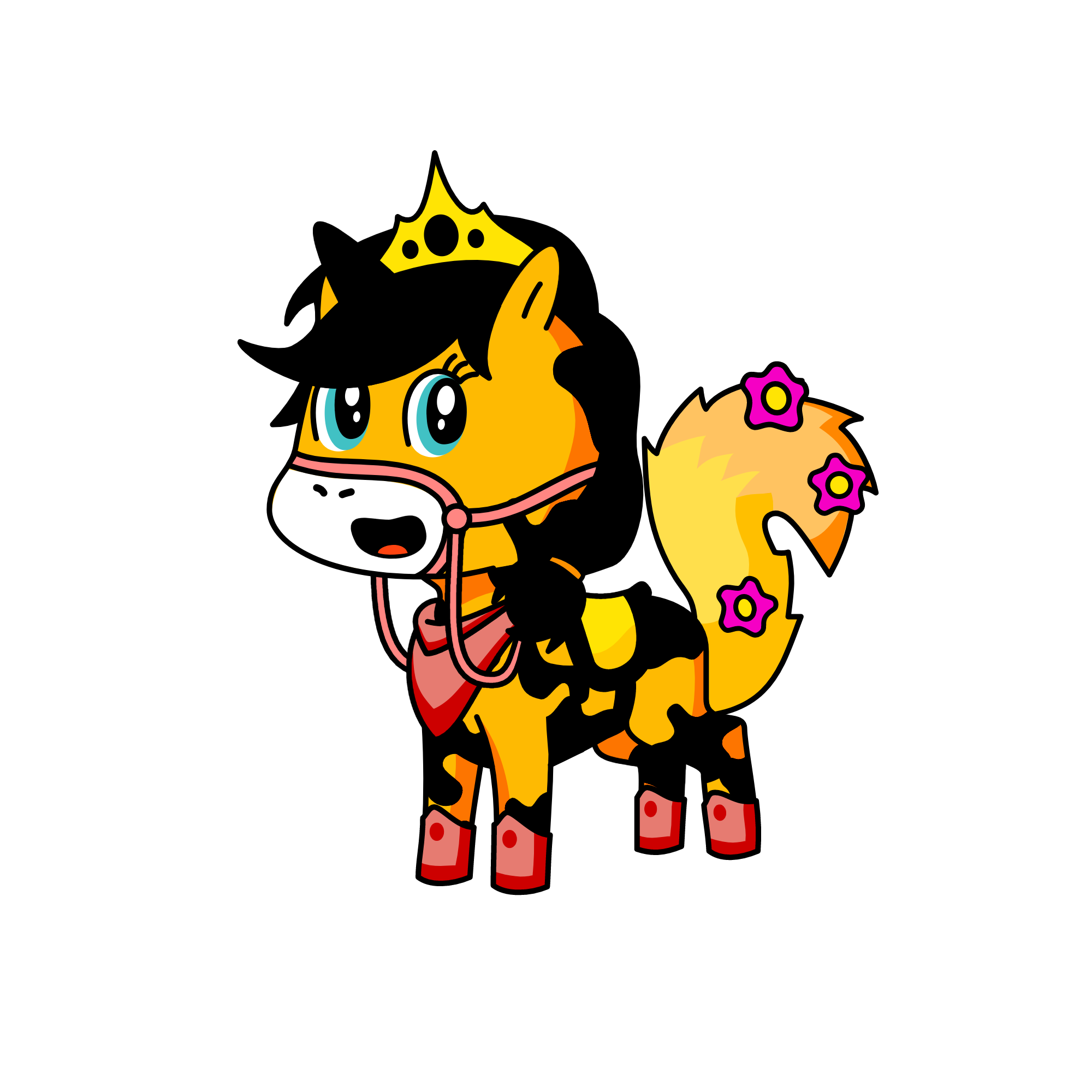 queen cheeta, the unicorn
