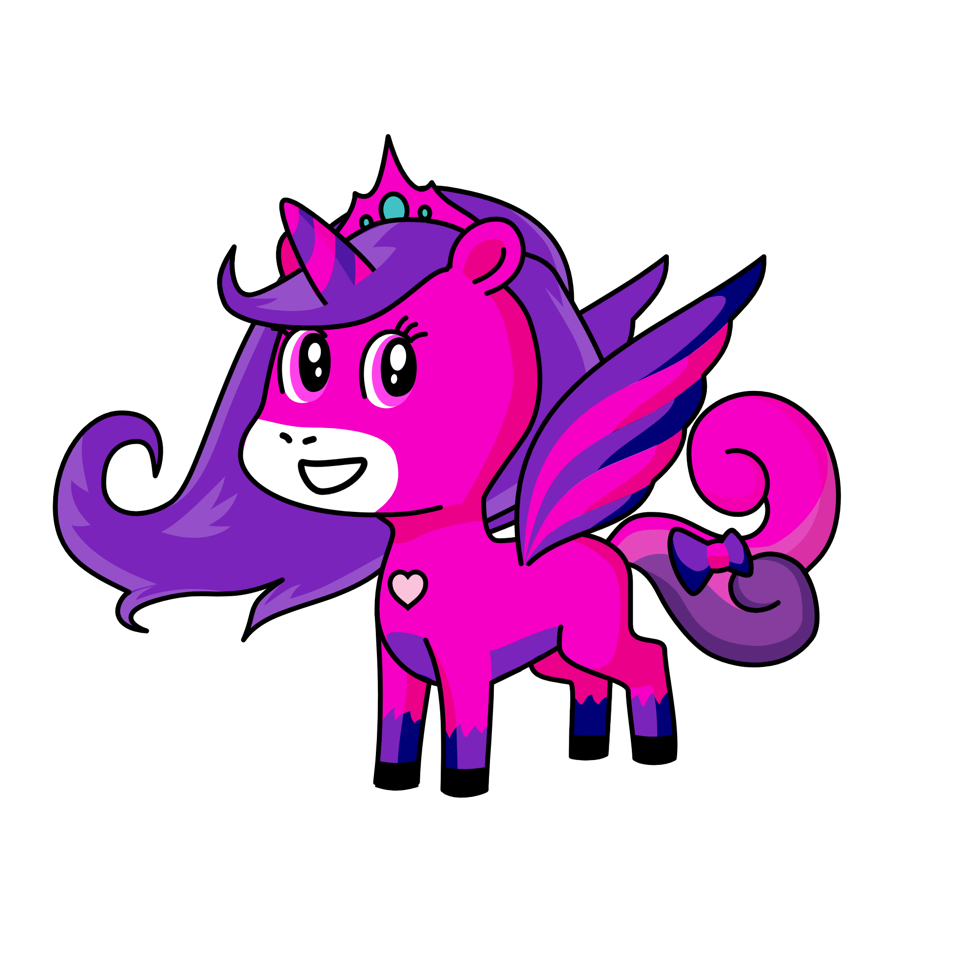 cupcake, the unicorn
