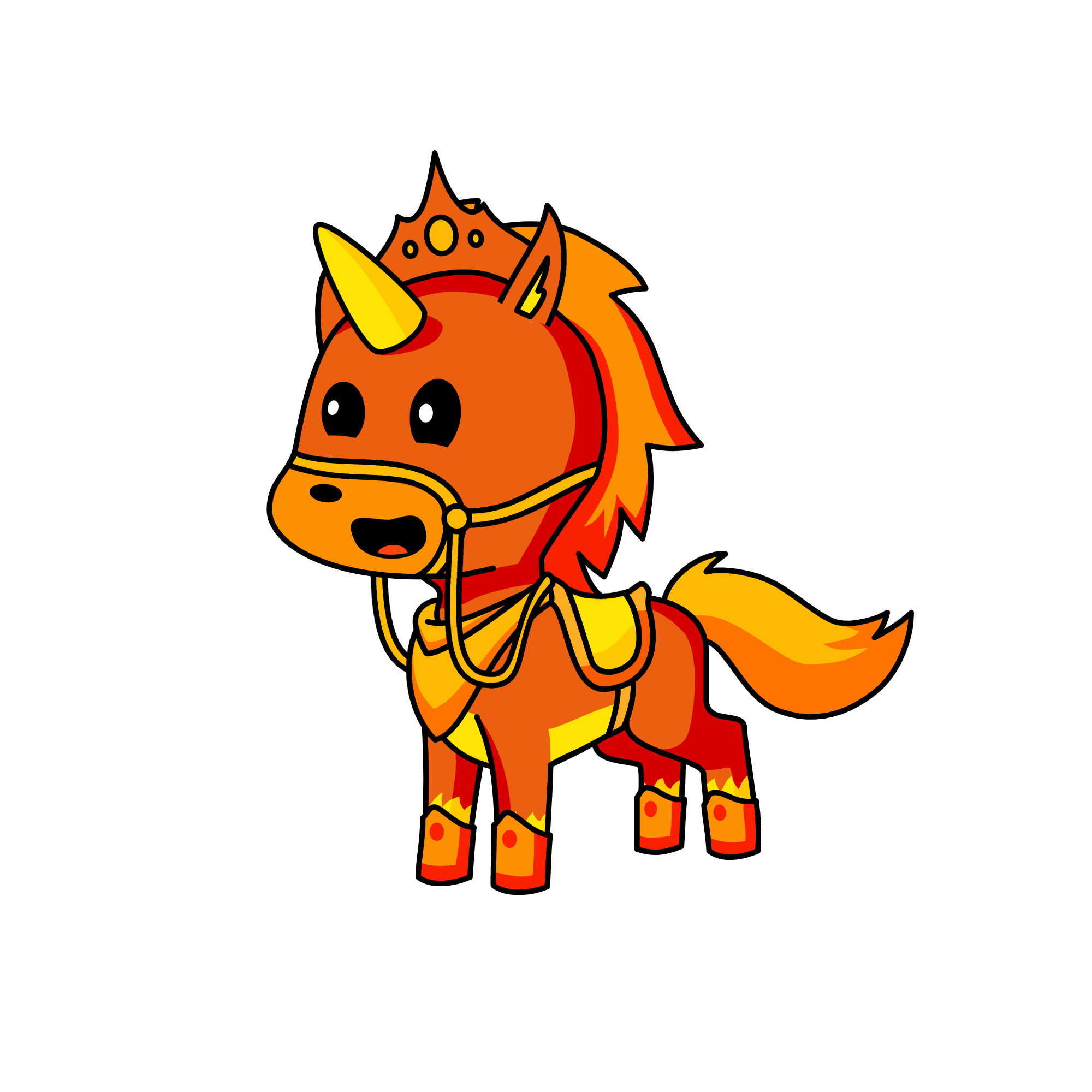 King of bandits, the unicorn