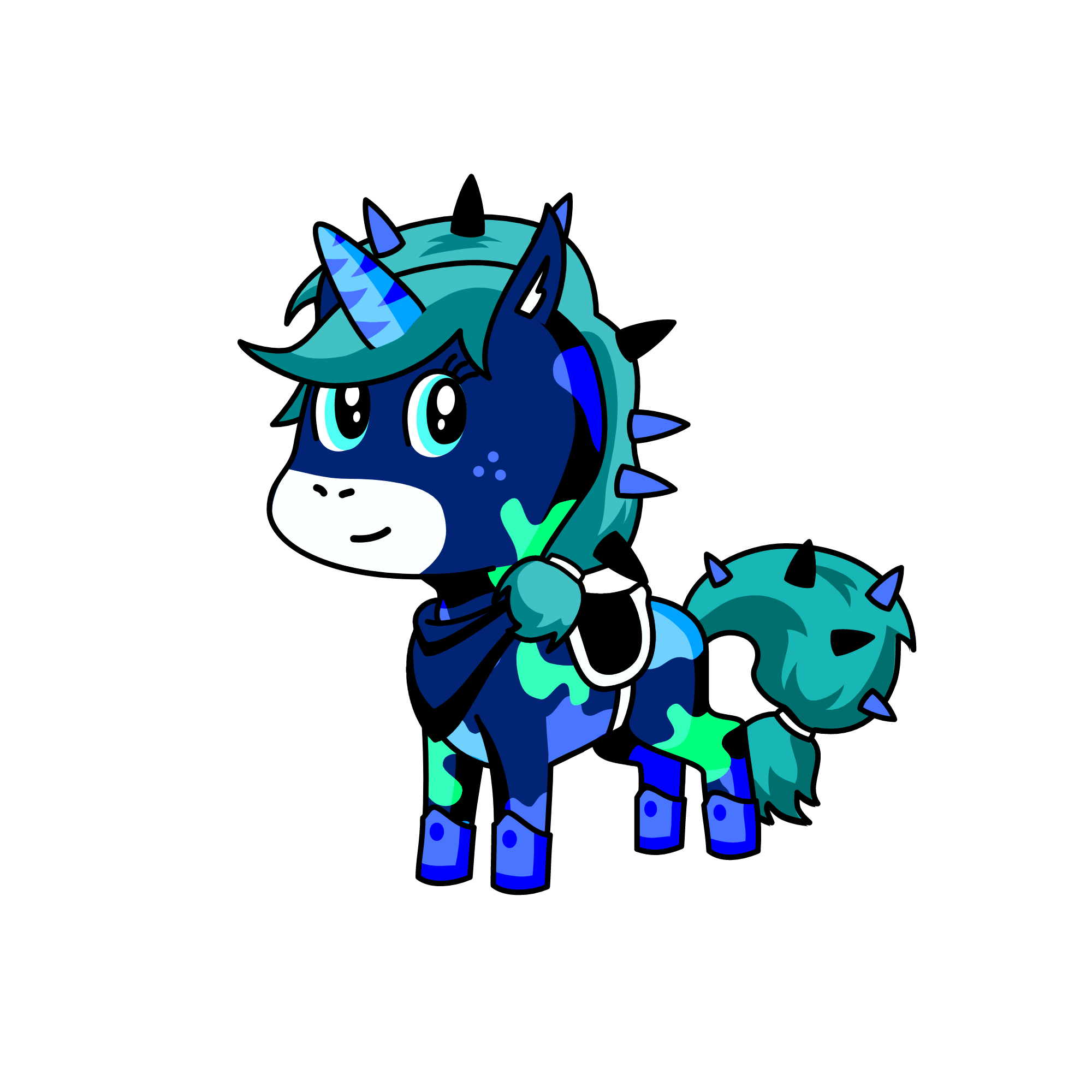 midnight Camo, the unicorn