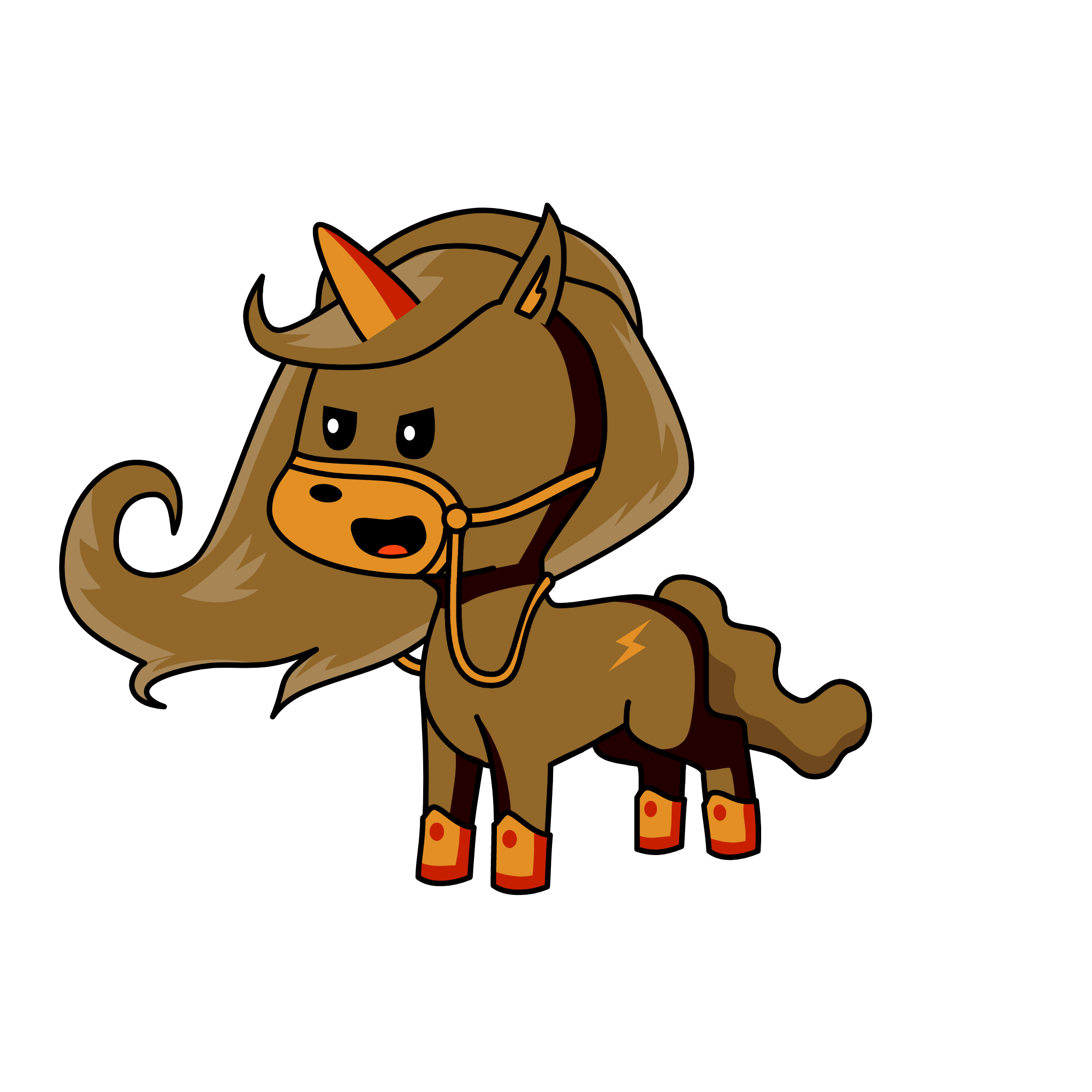 Mc poopy pants, the unicorn
