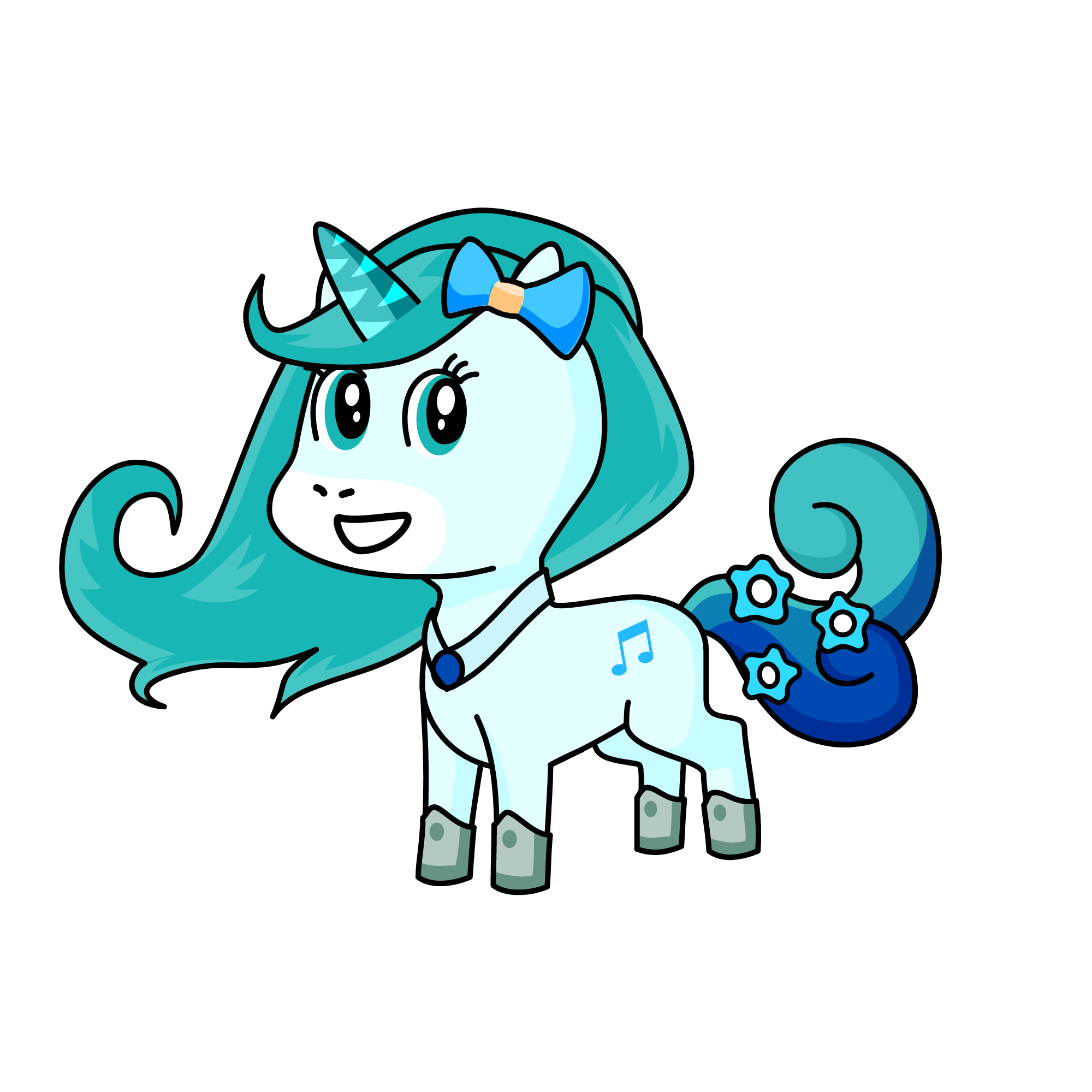 Winter Lily, the unicorn