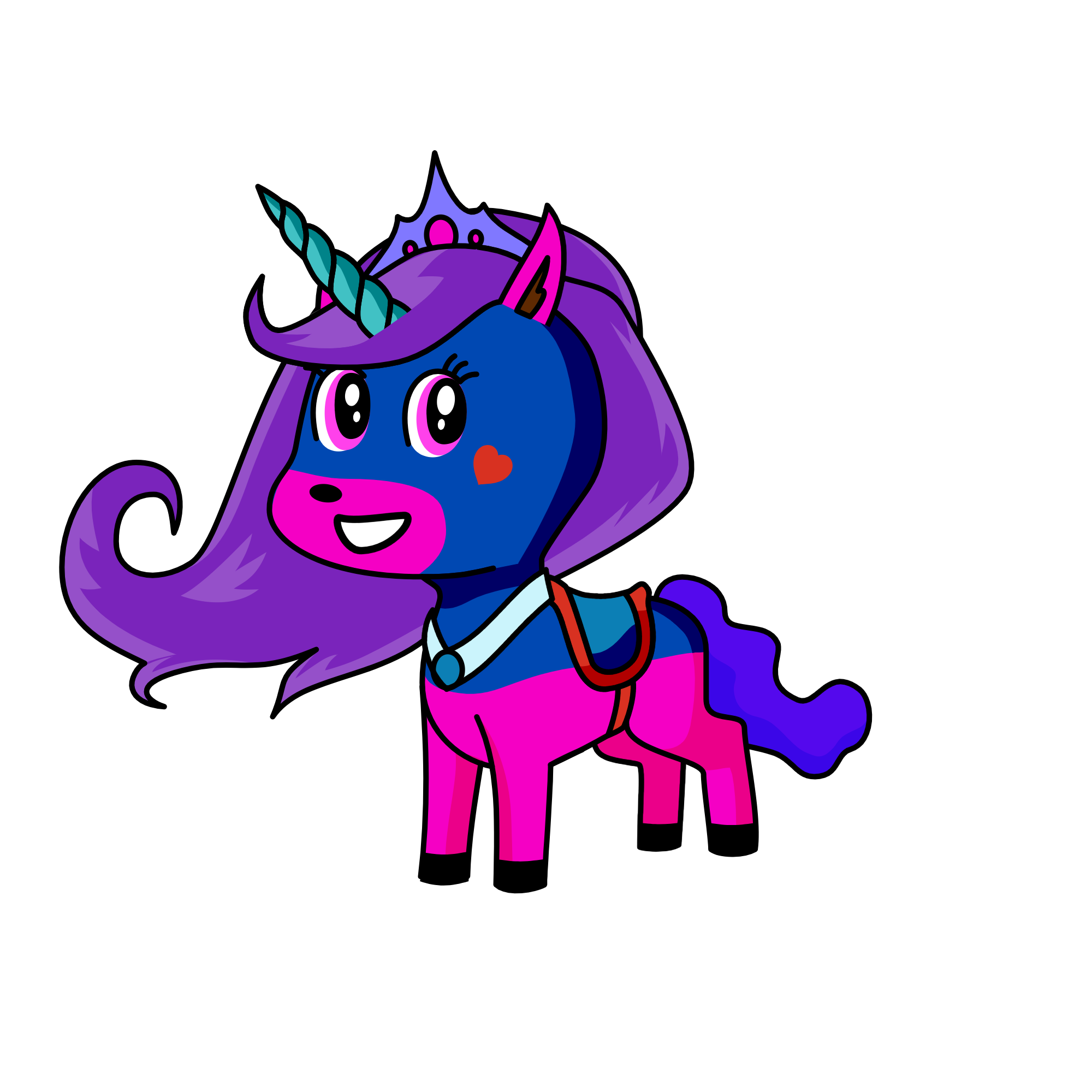 Lila, the unicorn