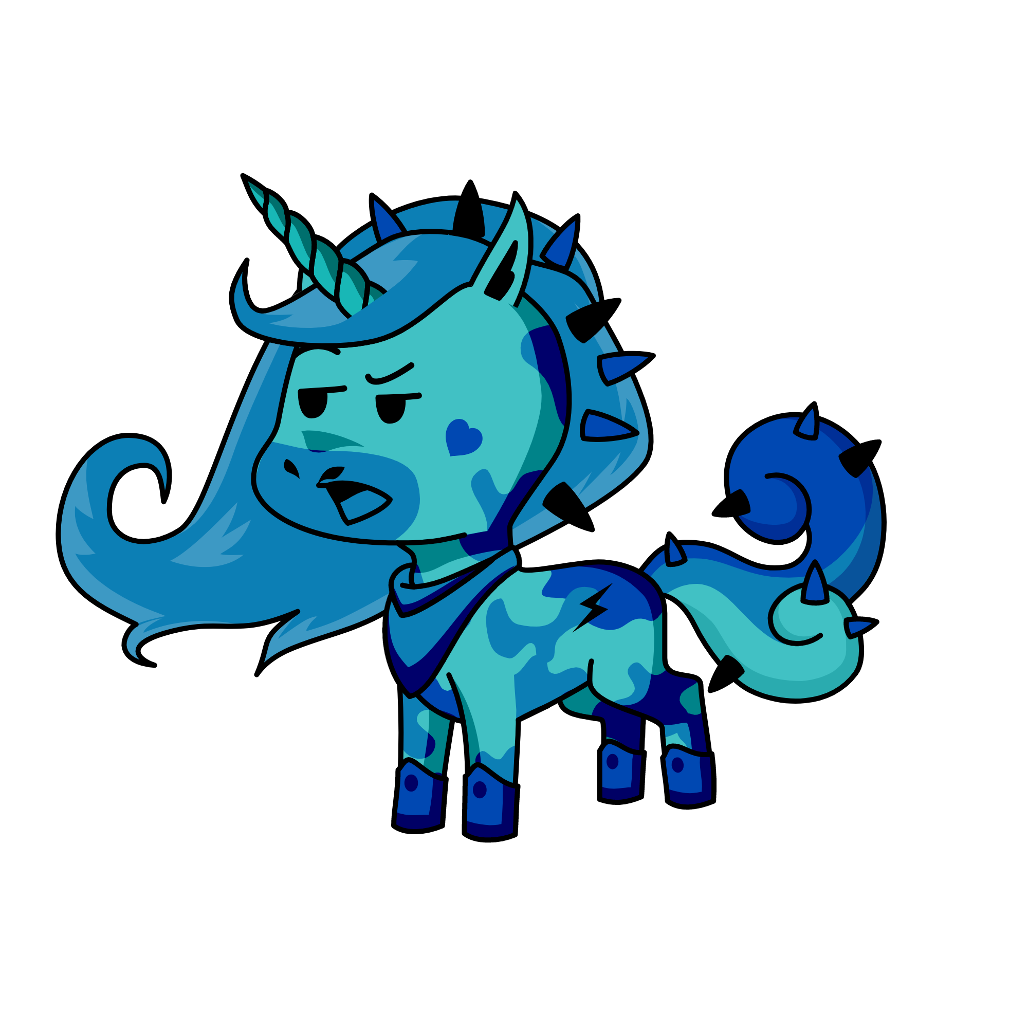 ocean, the unicorn