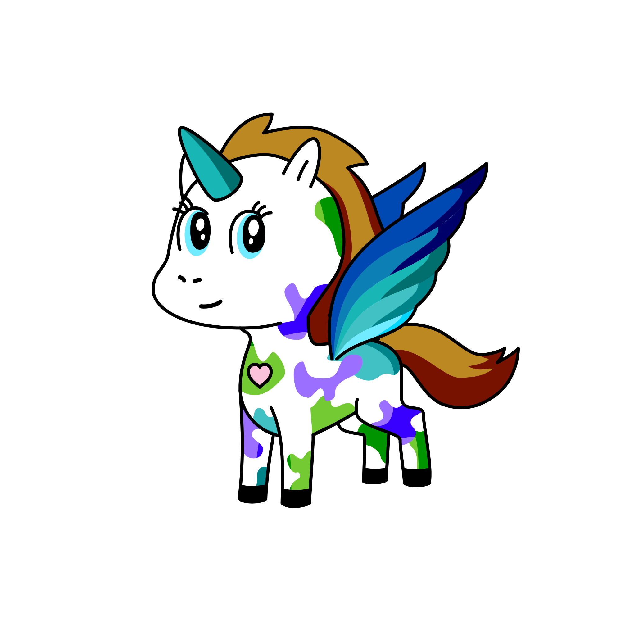 Gigi, the unicorn