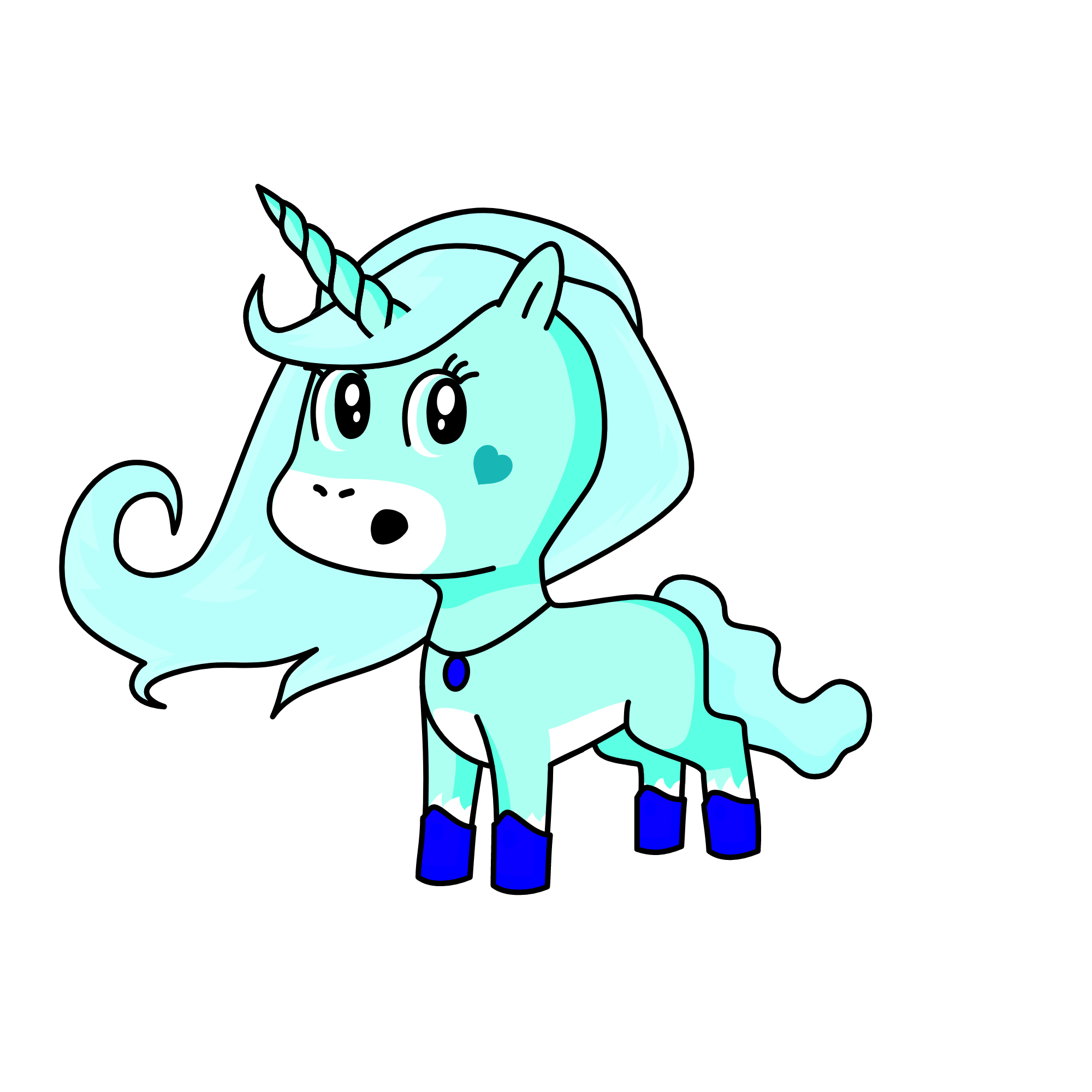 Watter, the unicorn