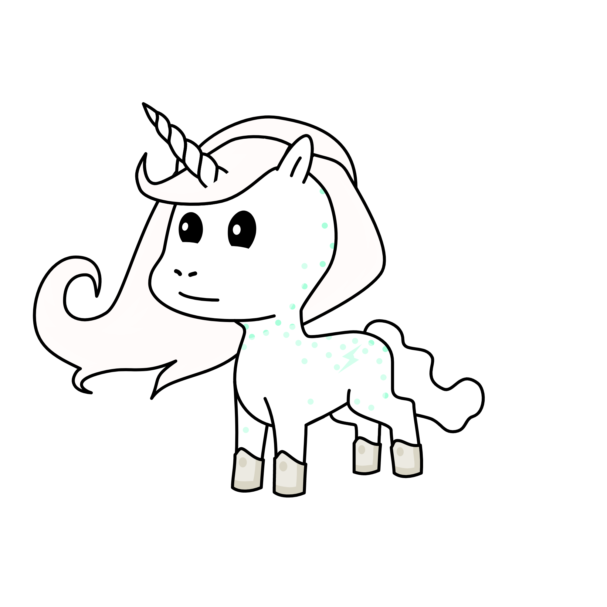 Clauds, the unicorn