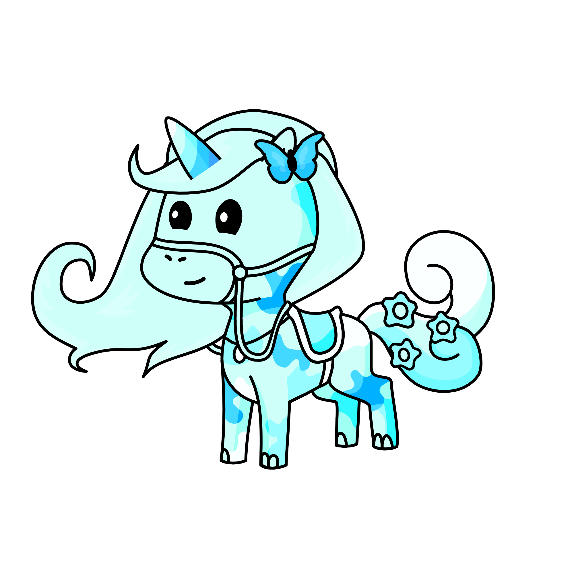 Icy, the unicorn
